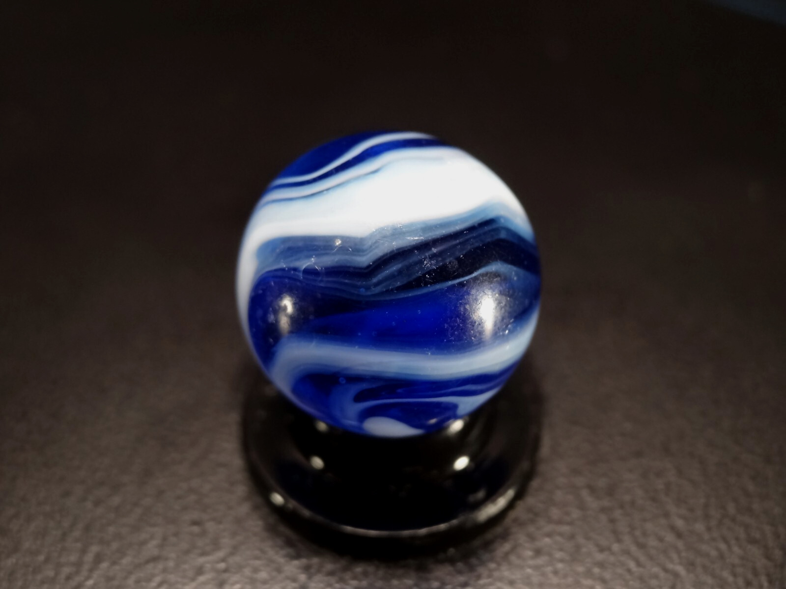 CHRISTENSEN AGATE DEEP COBALT BLUE STUNNING