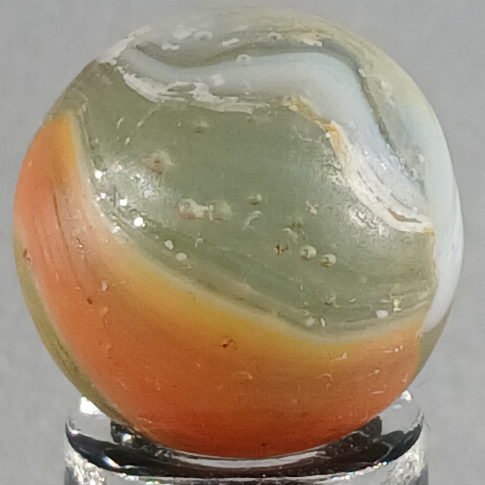 Vintage Vitro Conqueror Marble .61 Inches Near-Mint Condition Combined Shipping
