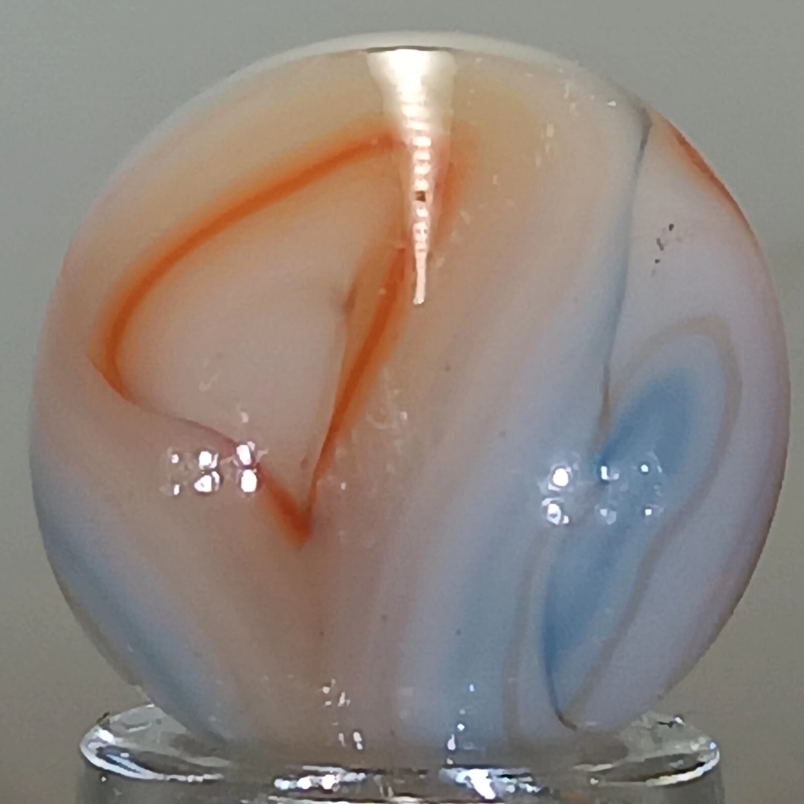 Vintage Champion Swirl Marble .58 Inches Good Condition Combined Shipping
