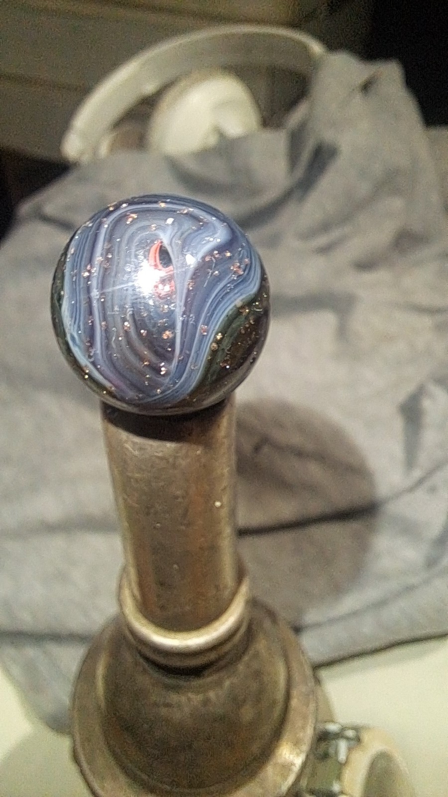 17 Dave’s Appalachian Swirls Singed By Dave McClloid With Aventurin Box