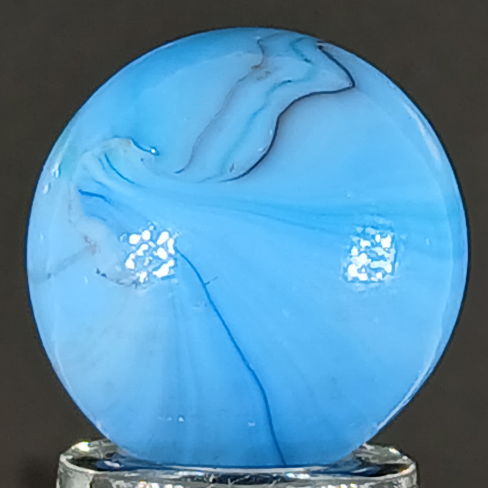 Vintage Imperial Swirl Marble .59 Inches Near-Mint Condition Combined Shipping