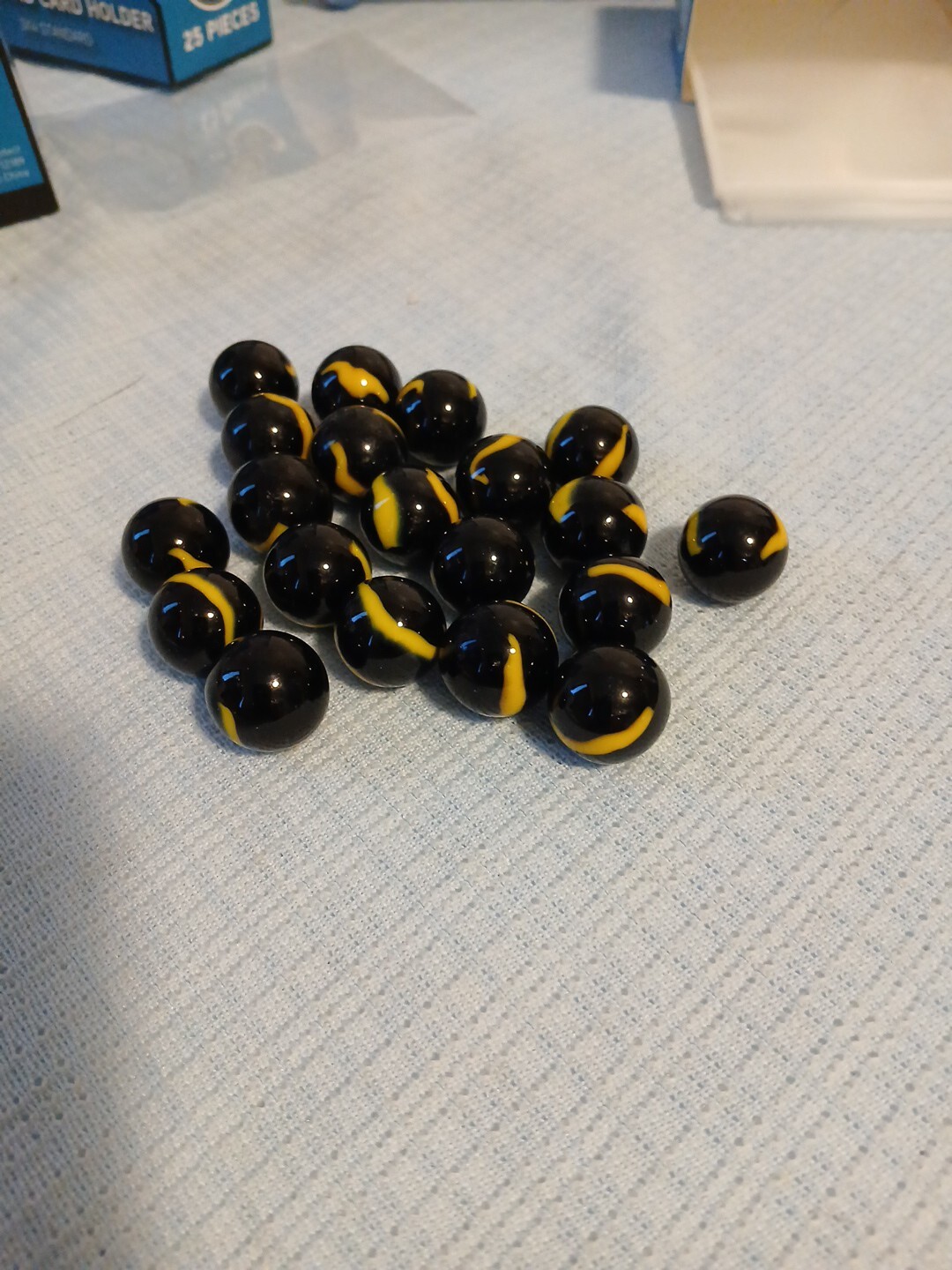 Lot Of 20 Poison Frog Marbles 5/8″ Classic traditional children’s game play