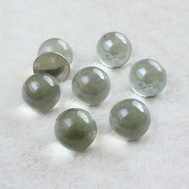 25mm Glass Marbles Glass Round Beads Vase Fish Tank Decoration DIY Toy Game