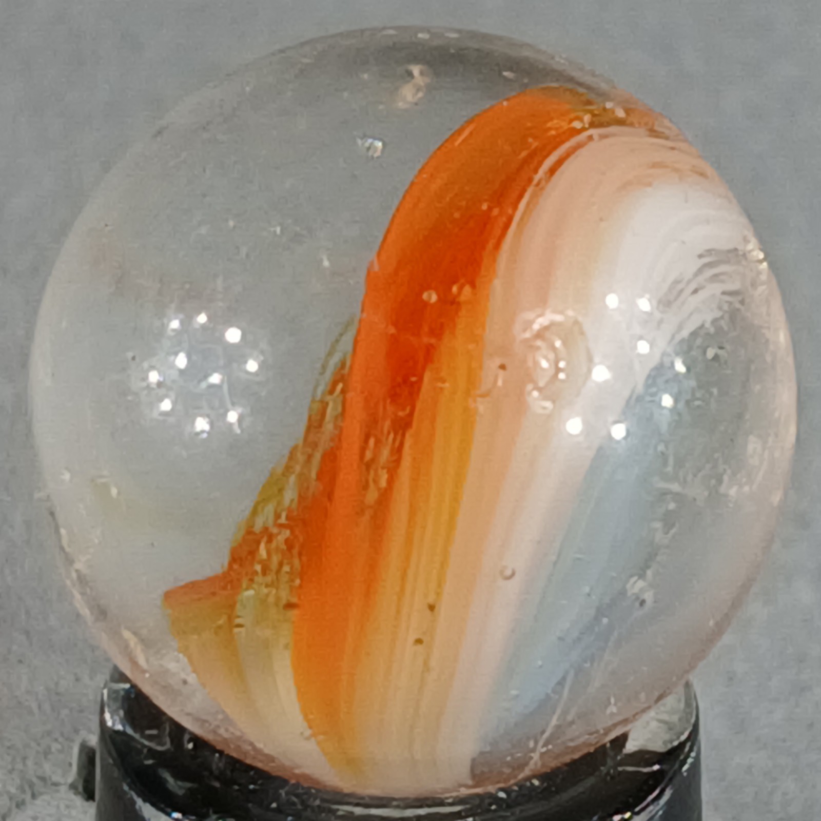 Vintage Master Cat’s Eye Marble .65 Inches Near-Mint Condition