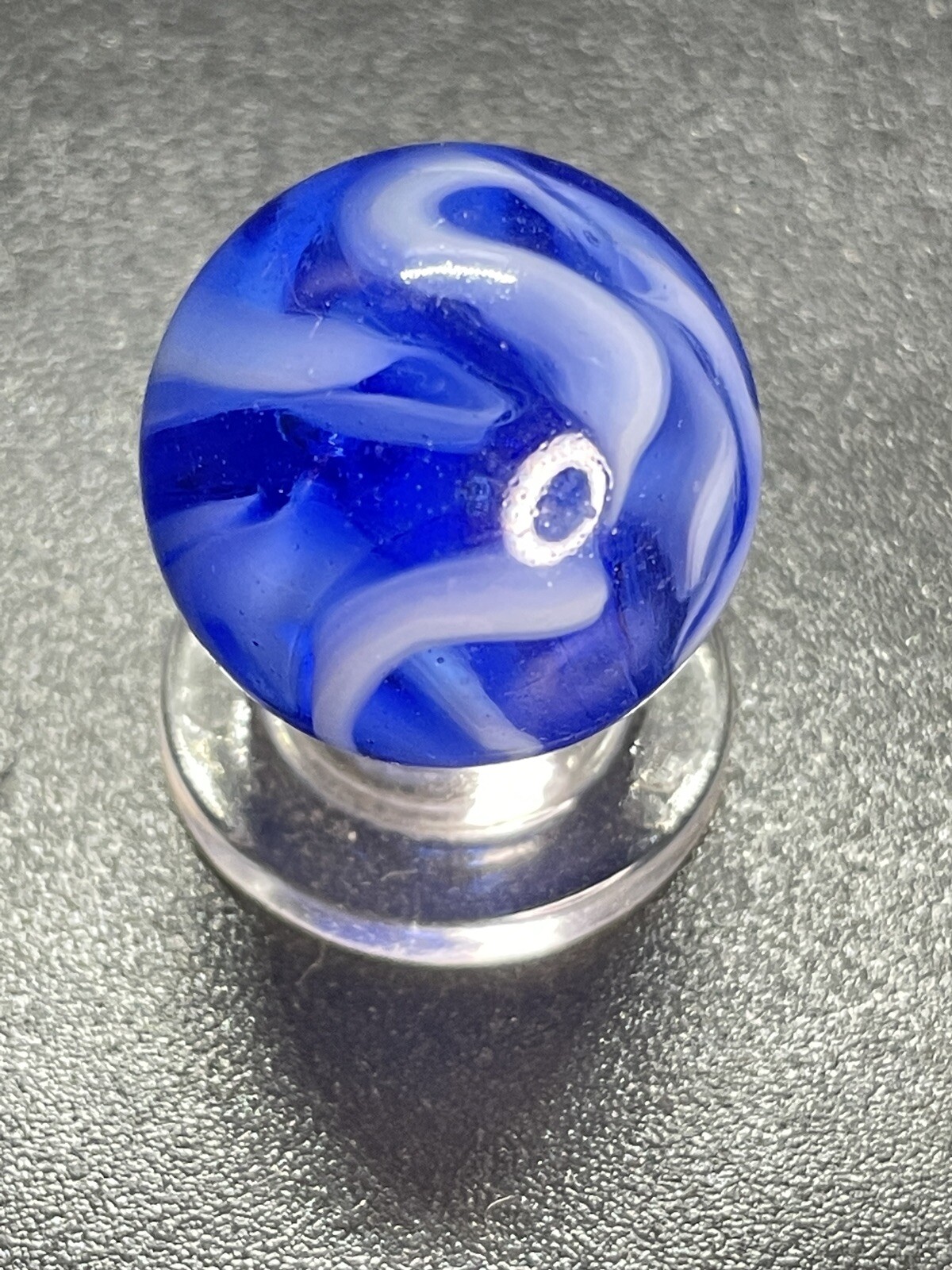 Swirl Marbles Blue Alley Swirl Marble Vintage Marbles 0.709”