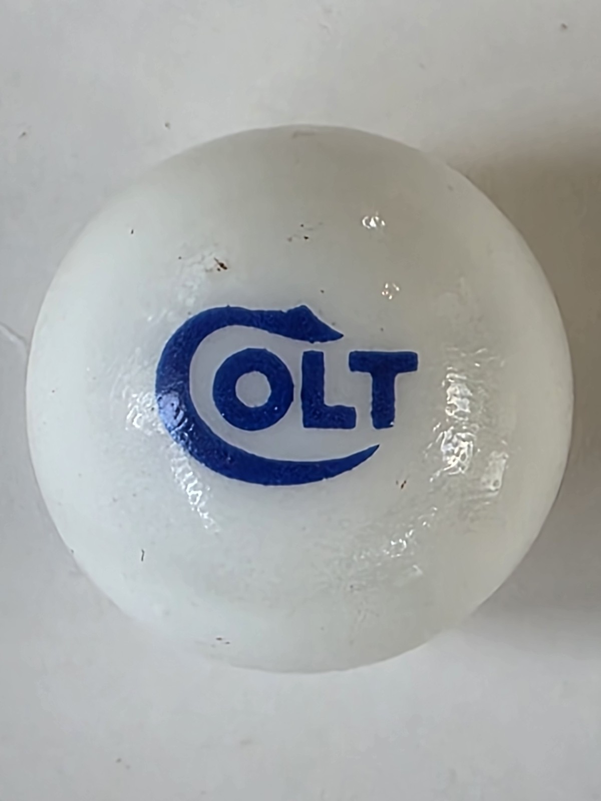 2 Vintage Colt 150 Yr Anniversary Shooter Marbles