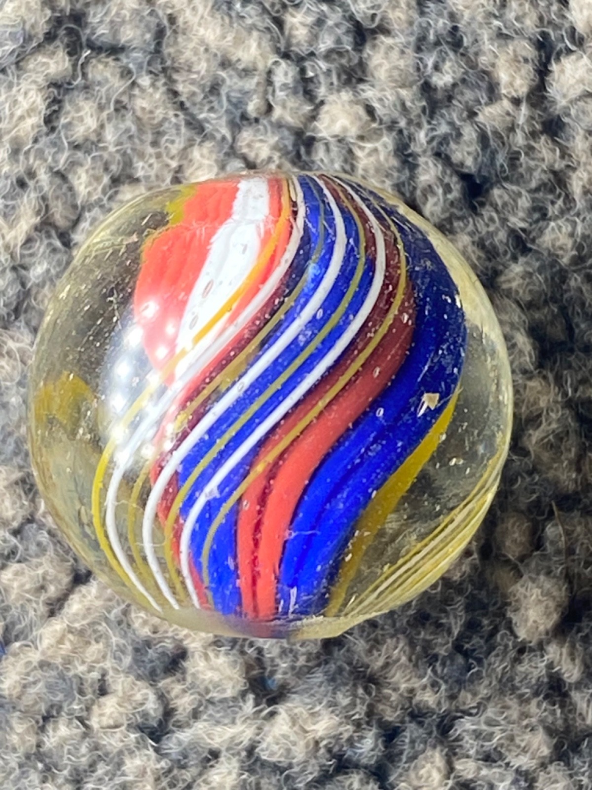 Antique German Marble multi colour divided core 18mm