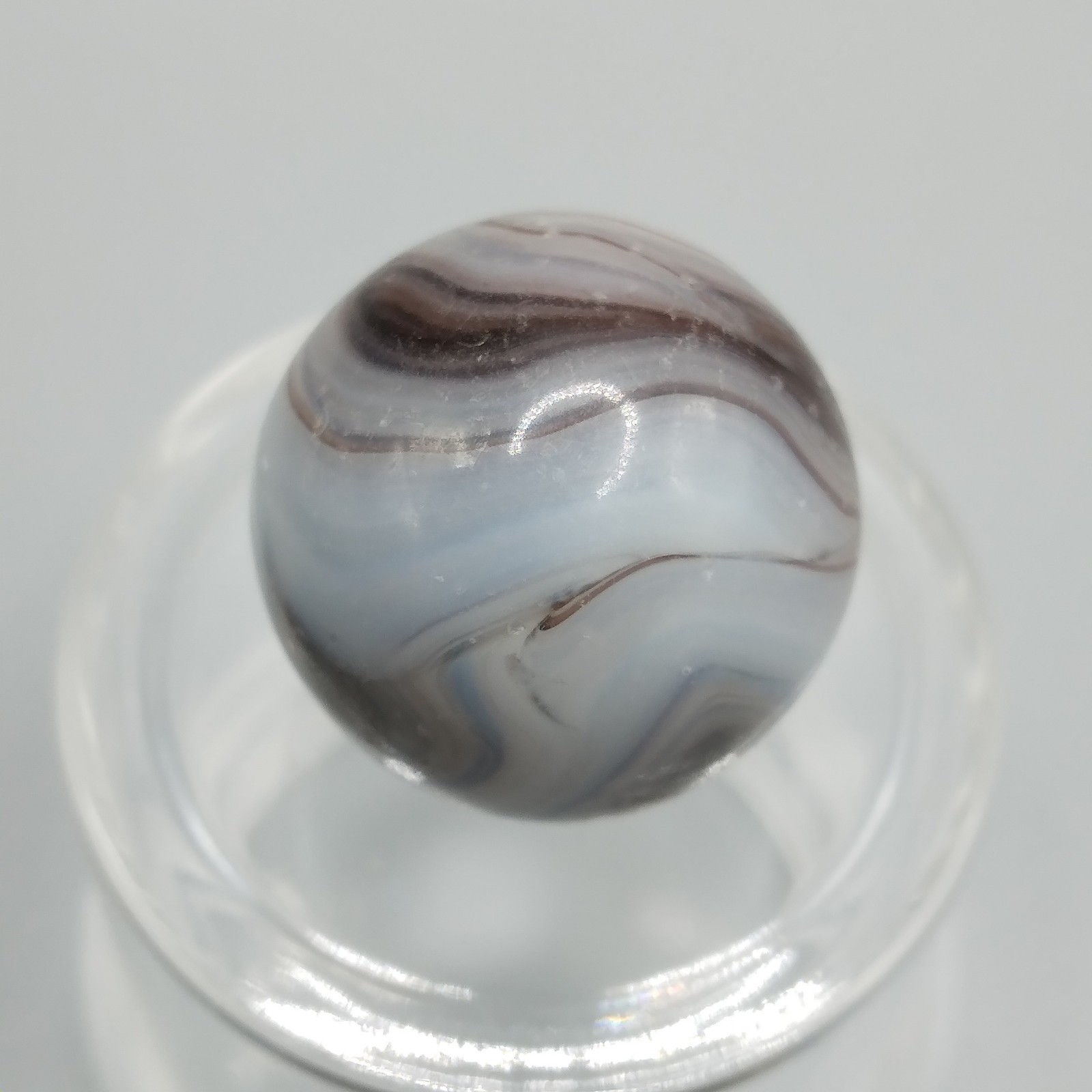 0.61″ Vintage Marble- Alley Ravenswood Heaton Champion WV Swirl- Quick List #Q31