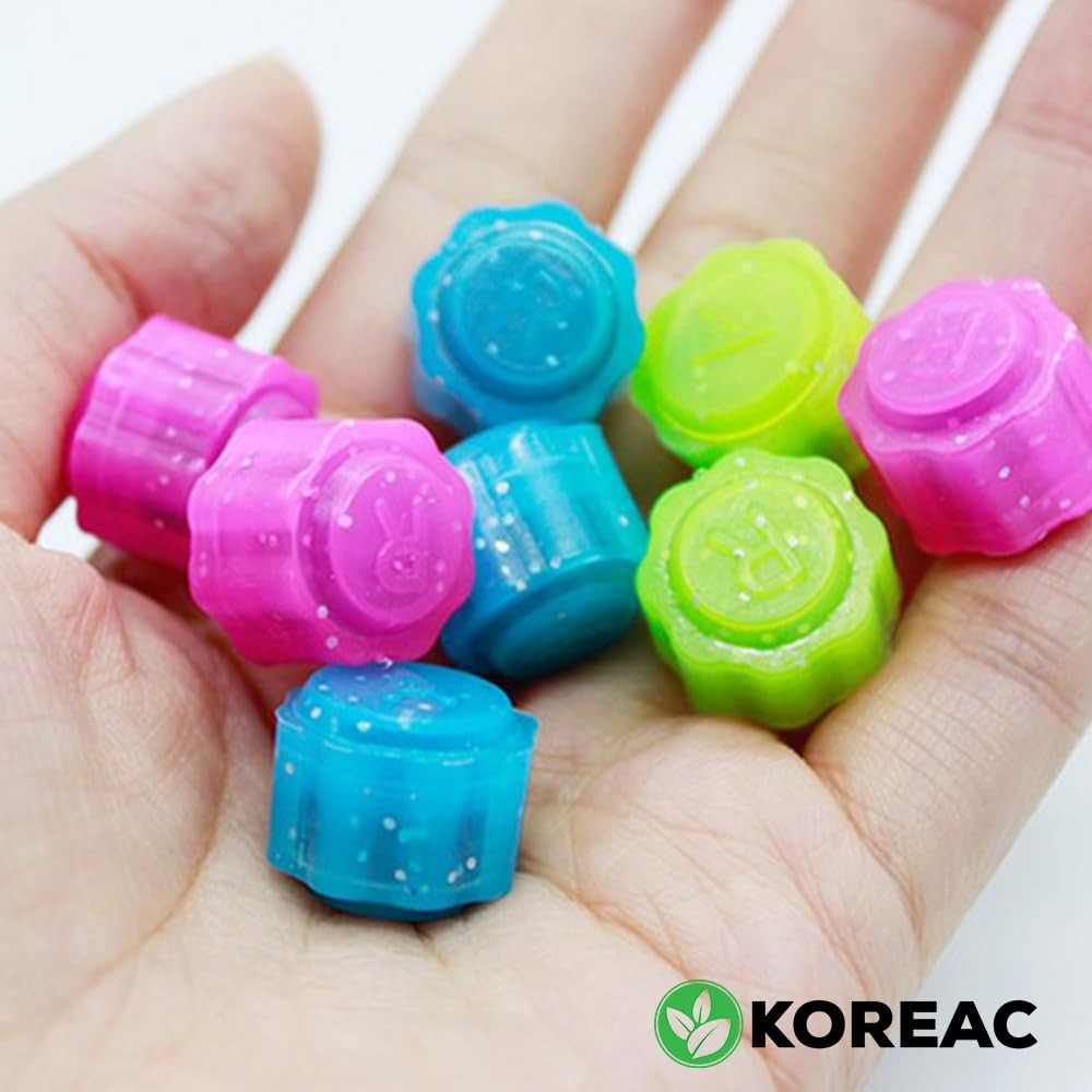 KOREAC_Gonggi Konggi Korean Jack 1.7 inches x 2.9 inches, Pink, Blue, Green