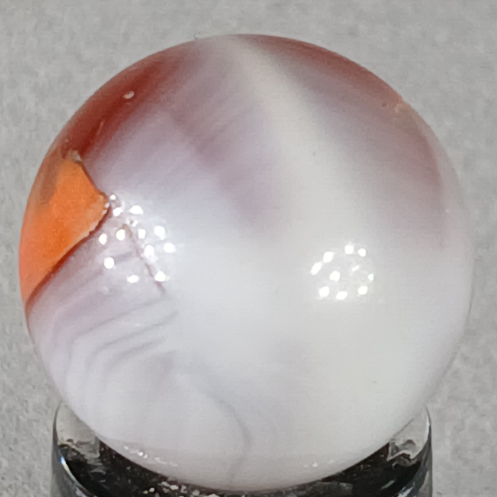 Vintage Vitro Conqueror Marble .61 Inches Near-Mint Condition Combined Shipping