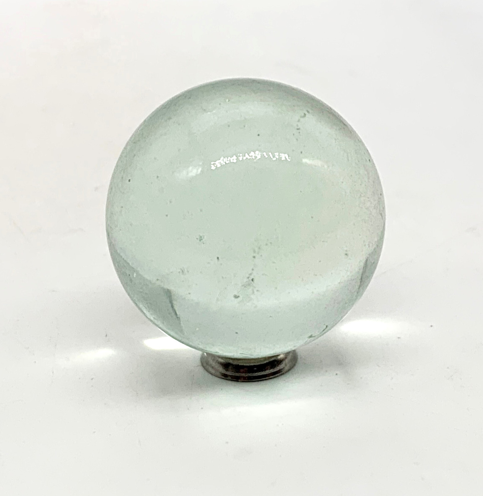 25mm “Glacial Ice Clear” Glass Shooter Marbles (1″) New for 2022! Pk of 100