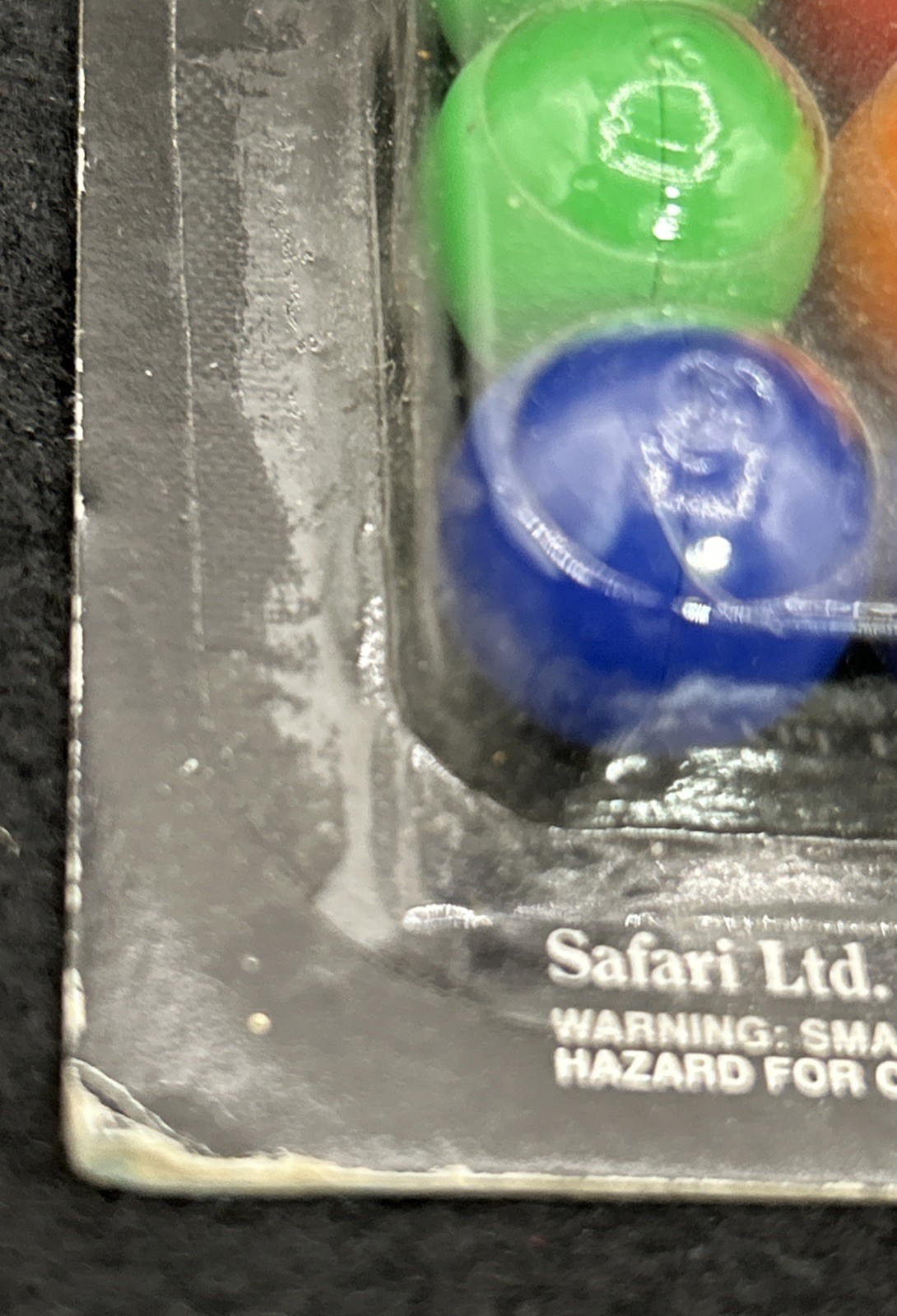 Magnetic Marbles 12 Marbles NIP NEW 1984 Dead stock Safari LTD. No Y-425