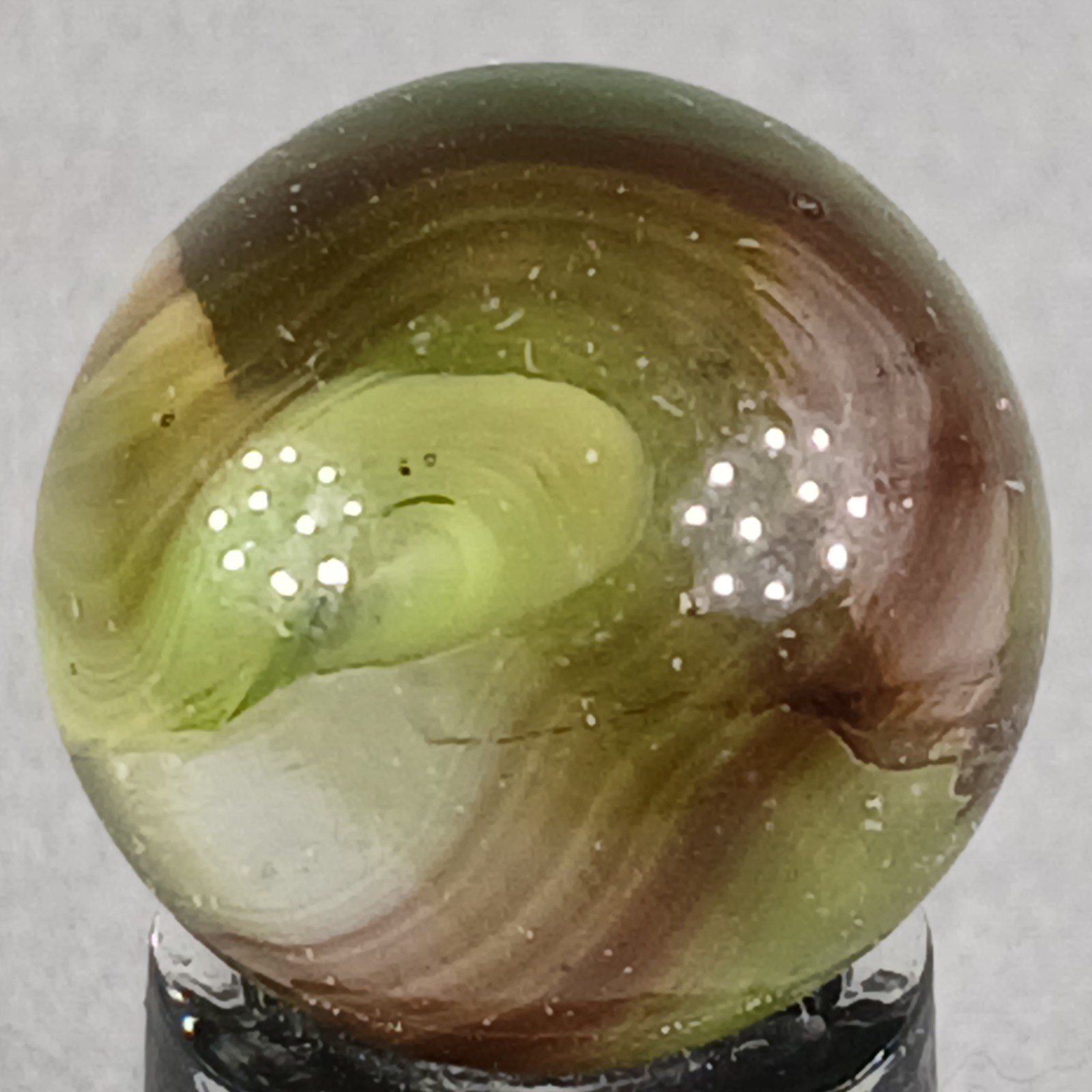Vintage Swirl Marble .60 Inches Near-Mint Condition Combined Shipping