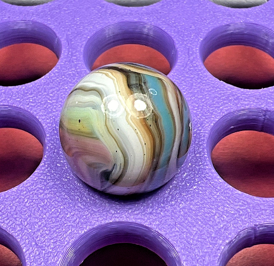 DAS/CHAMPION/WV/JABO COLORFUL PASTEL RIBBONED SWIRLED SHOOTER .71″ BOX01/257