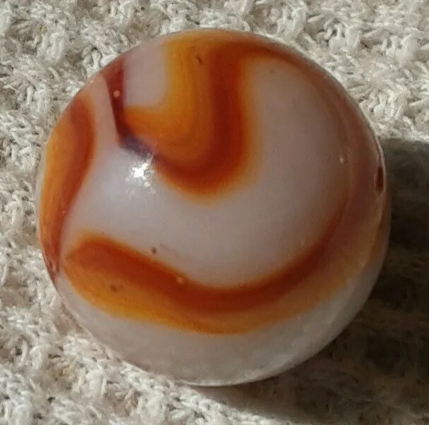 11/16″ Alley Agate Flame Swirl 🔥 In NM+ Condition Check Photos 📷