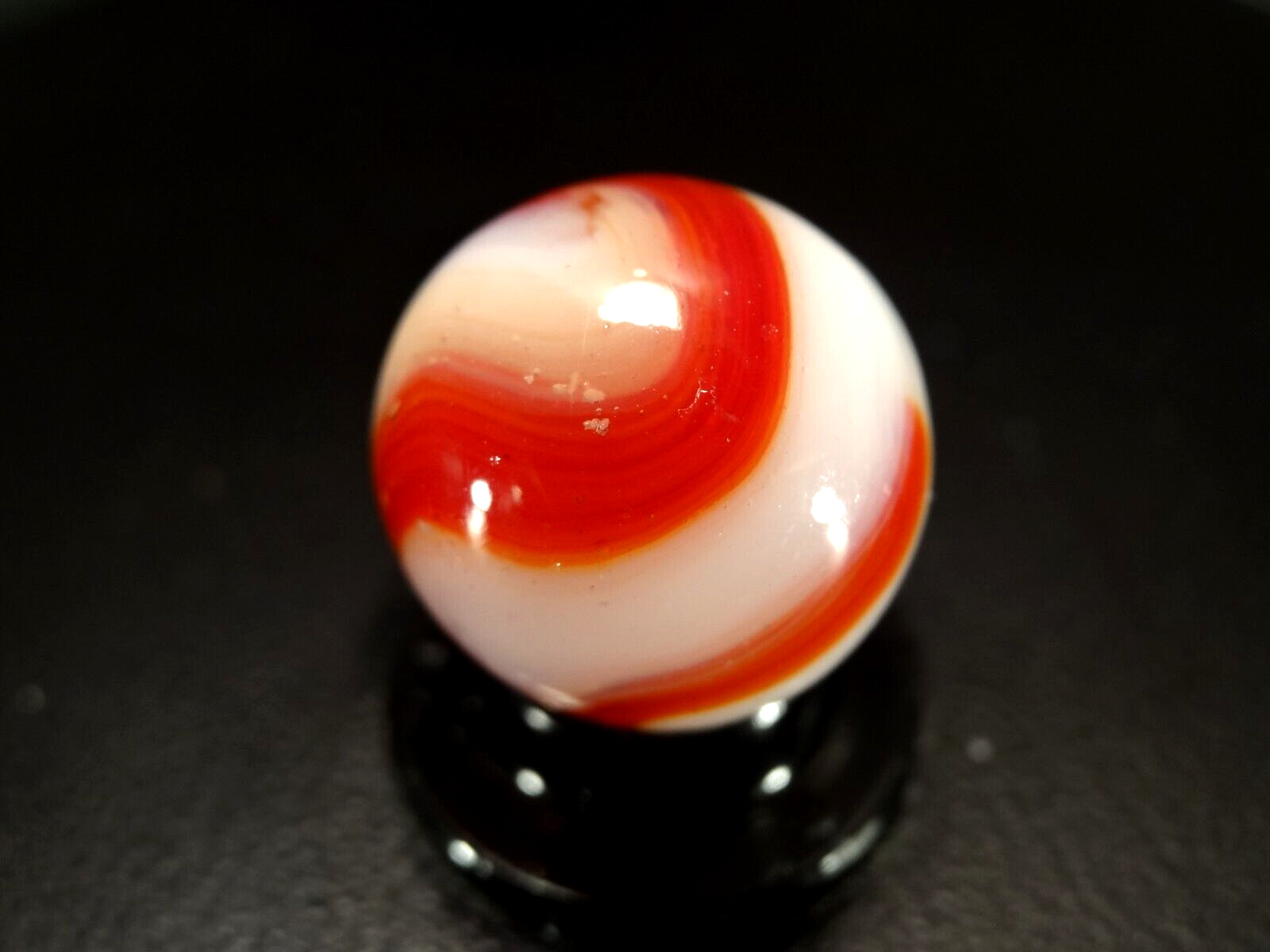 ALLEY AGATE * Terracotta Red Orange * BEAUTY !!!