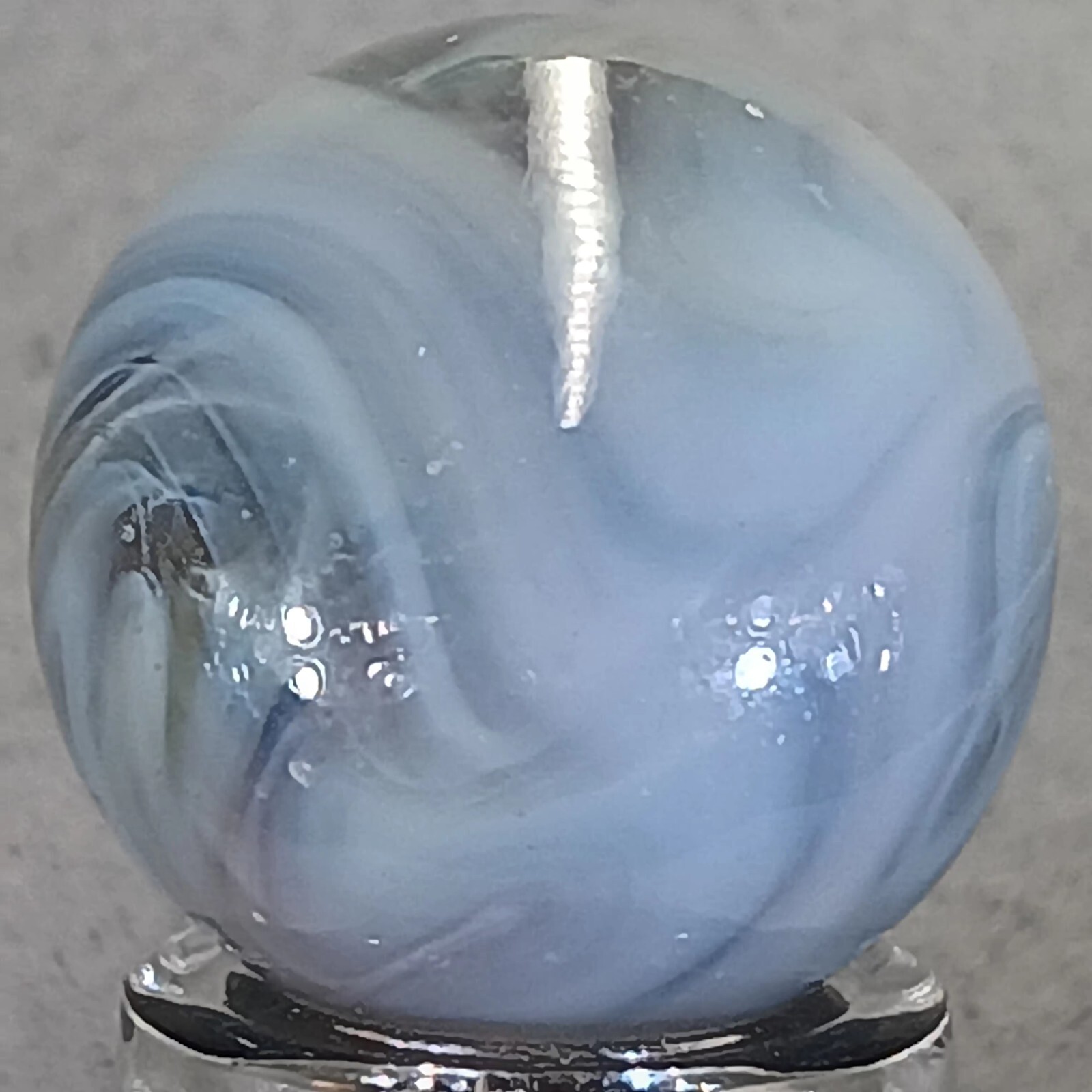 Vintage Champion Swirl Marble .61 Inches Near-Mint Condition Combined Shipping