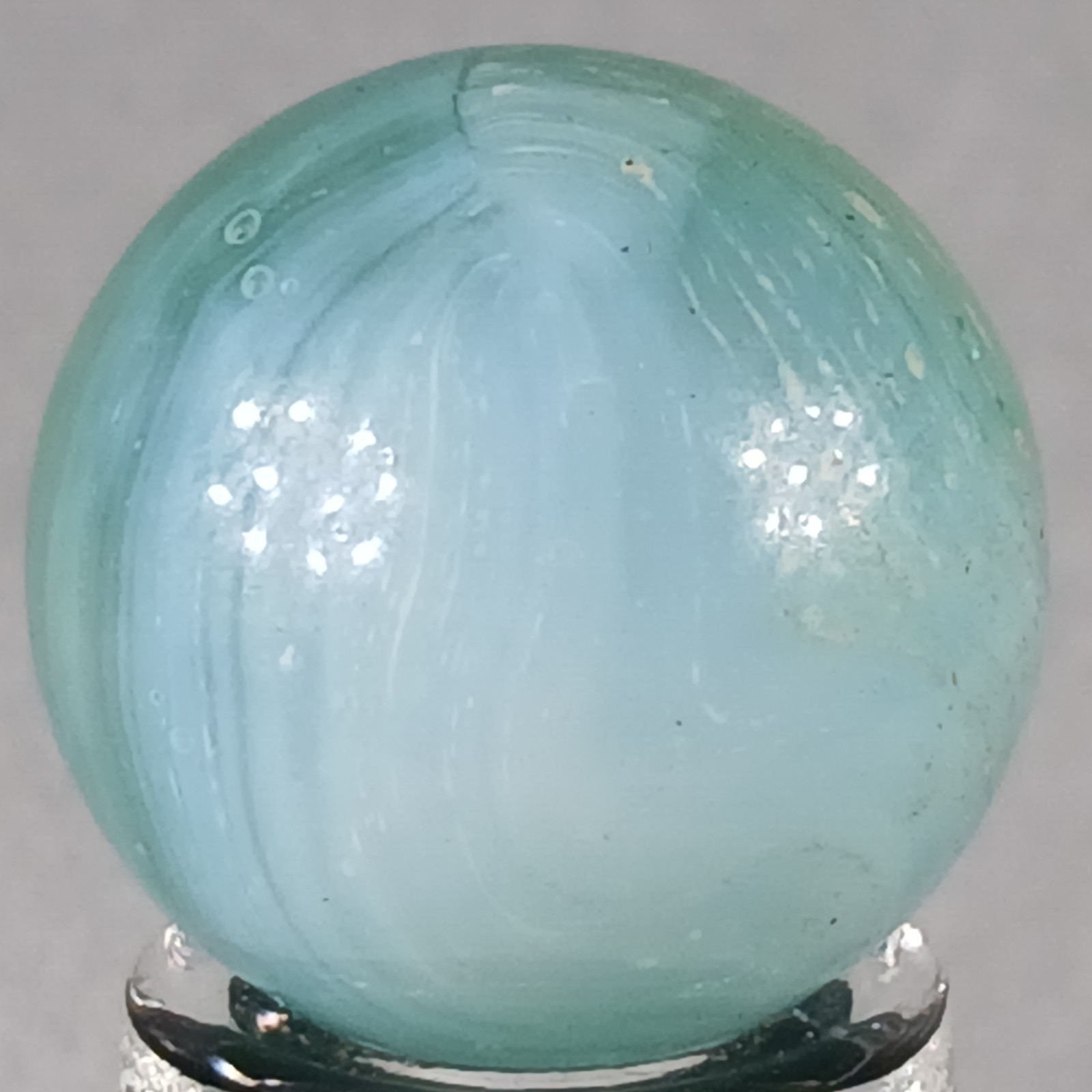 Vintage Vitro Conqueror Marble .60 Inches Near-Mint Condition