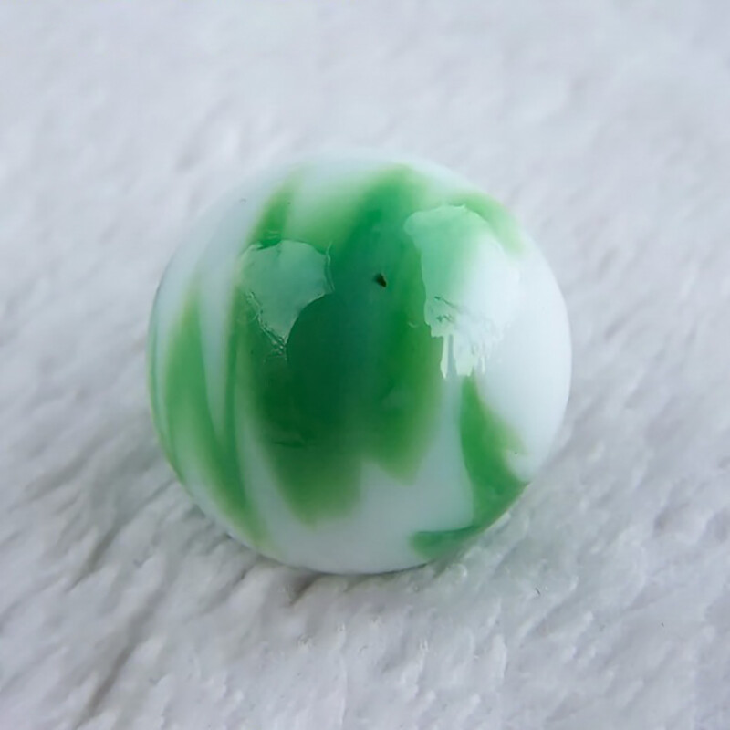 18mm Glass Marbles Bead Green Traditional Vintage Classic Game Vases Decoration