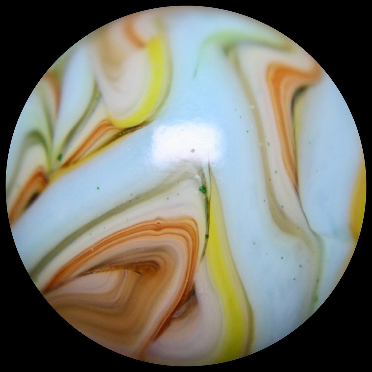 JABO Dave’s Fall Classic Marble Collector Series: Turquoise w/Green Aventurine