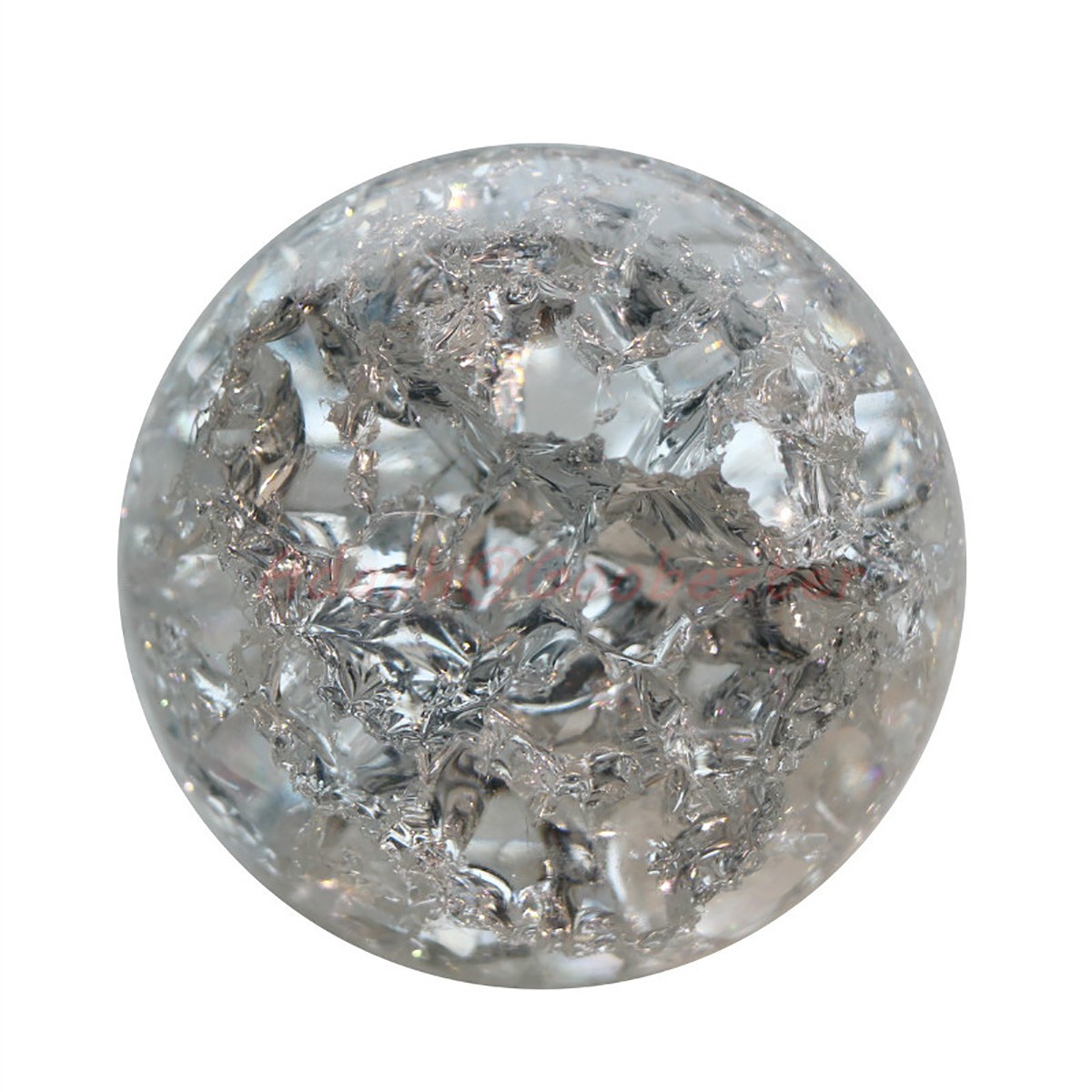 Crackle Marbles Glass Ball Beads 30 40 50mm Crafts Jewellery Making Home Decor