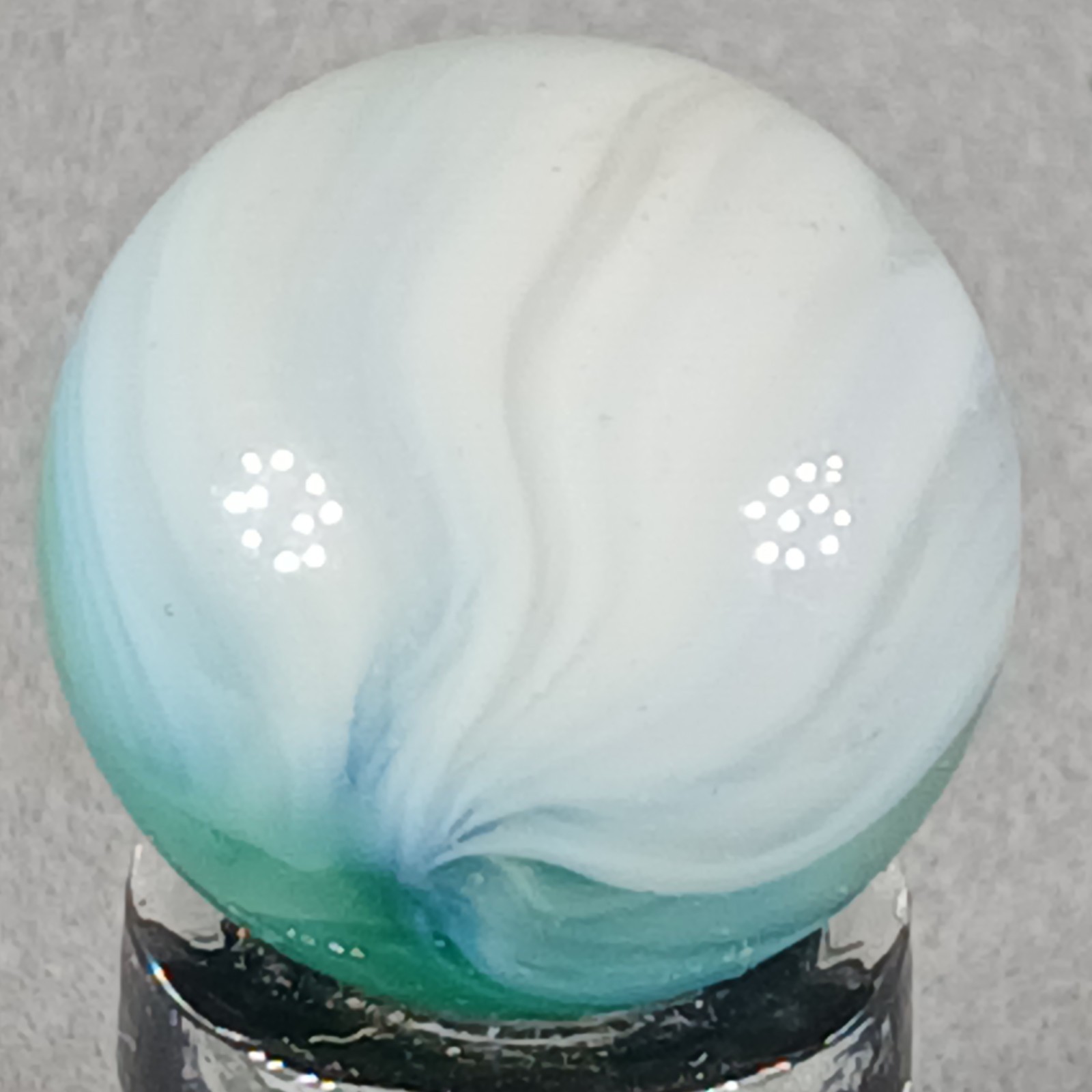 Vintage Vitro Conqueror Marble .61 Inches Near-Mint Condition Combined Shipping