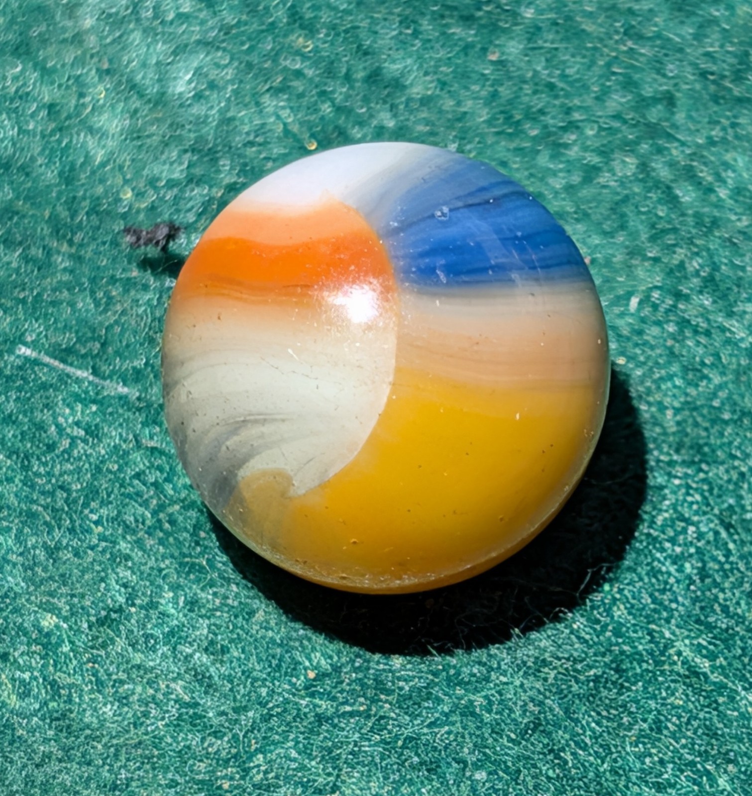 HTF Vitro Agate Buttermilk Marble