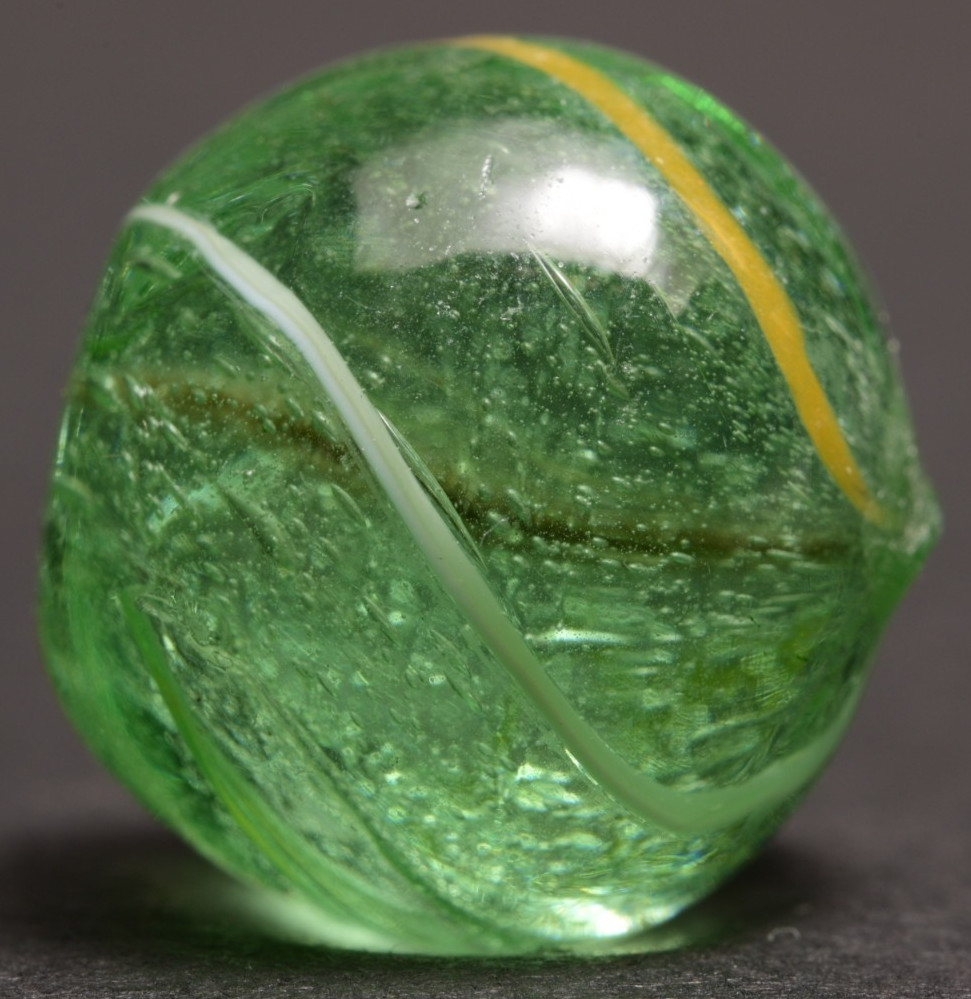 Coreless Swirl ‘Maypole’ German Handmade Antique Marble 14.2mm 9/16”
