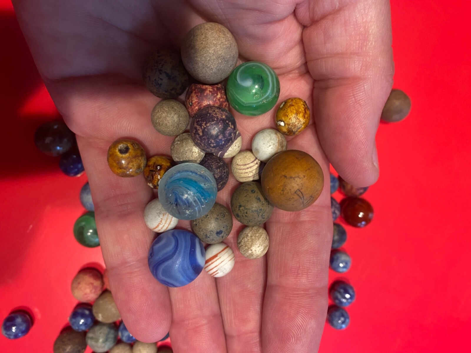 Vintage Marble Collection! Over 180 Vintage Marble’s from 1800’s-early 1900’s!!!
