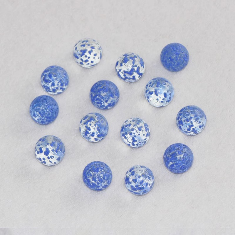16/25mm Sesame Glass Marbles Beads Vase Filler Aquarium Gravel DIY Craft Decor