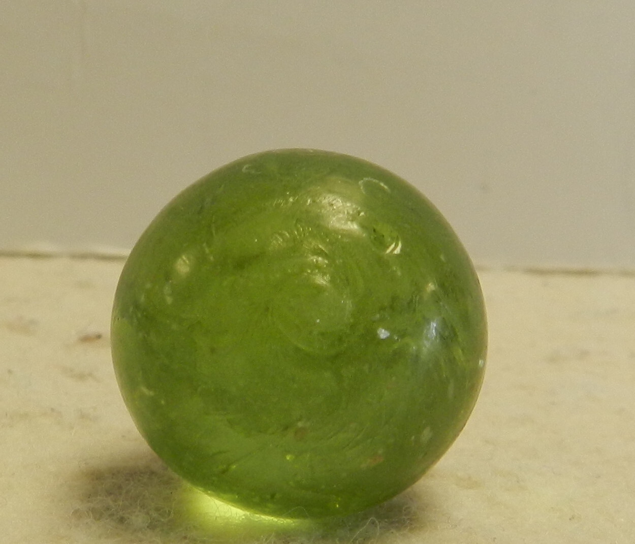 #15143m Large .87 Inches German Handmade Mica Shooter Marble