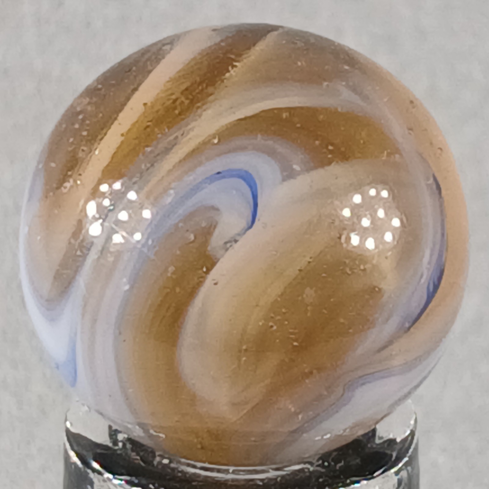 Vintage Alley Swirl .60 Inches Near-Mint Condition Combined Shipping