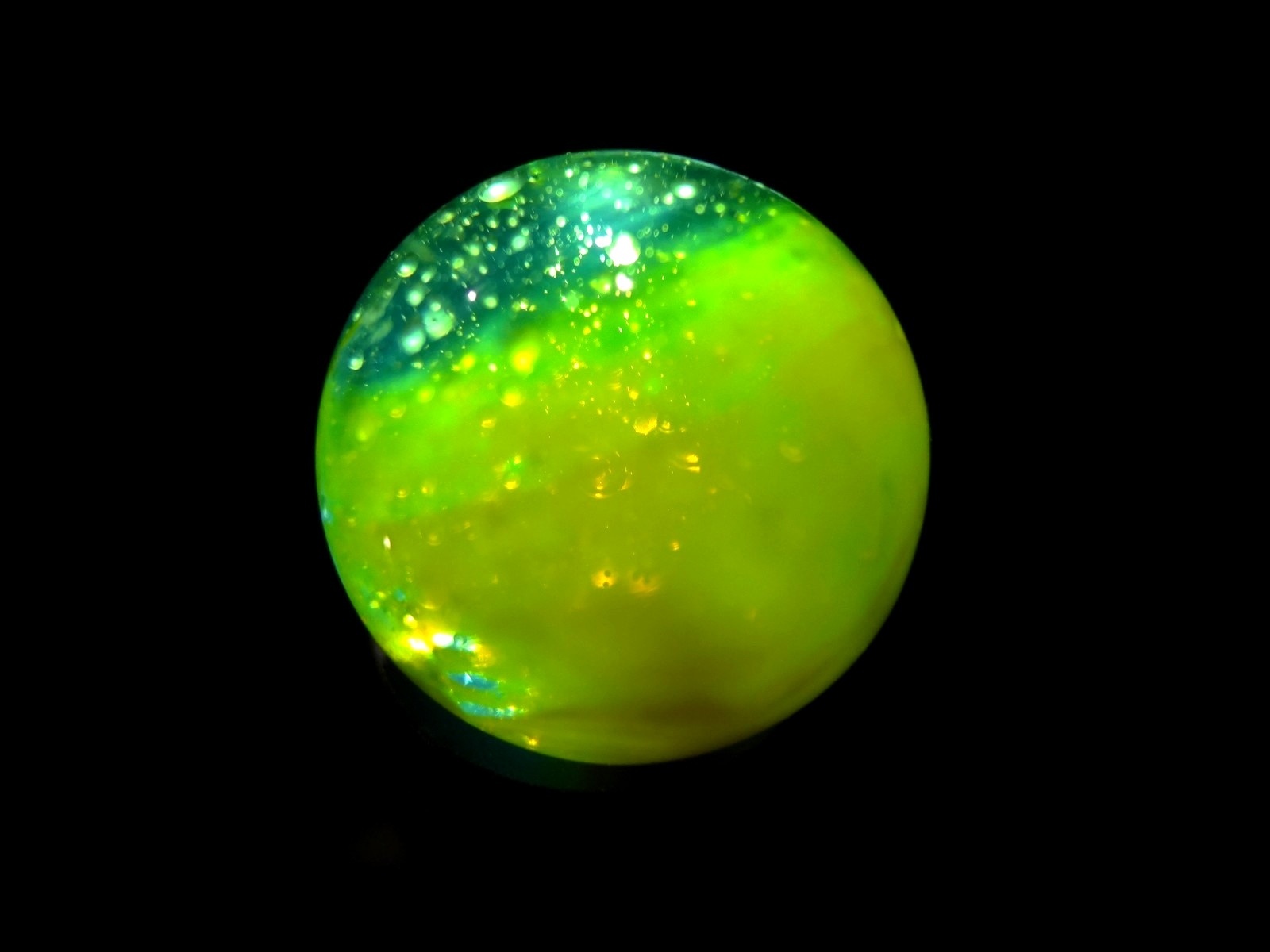 AKRO AGATE LEPARD 😾 “SHOOTER” (One of Akros rarest marbles VHTF Wet Mint