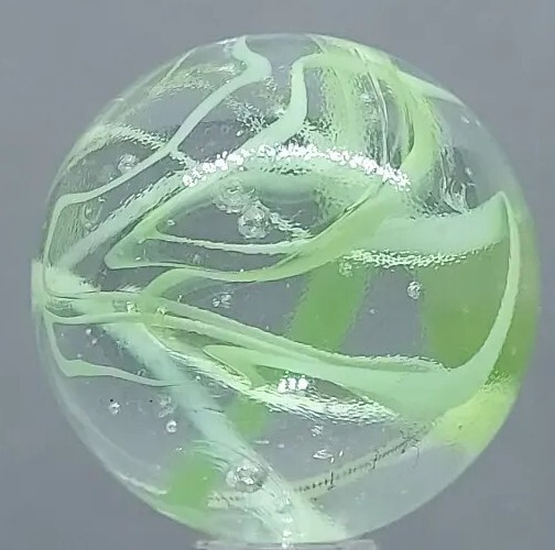 Huge Vacor Spaghetti Marble 1.33 Inch Near-Mint Condition