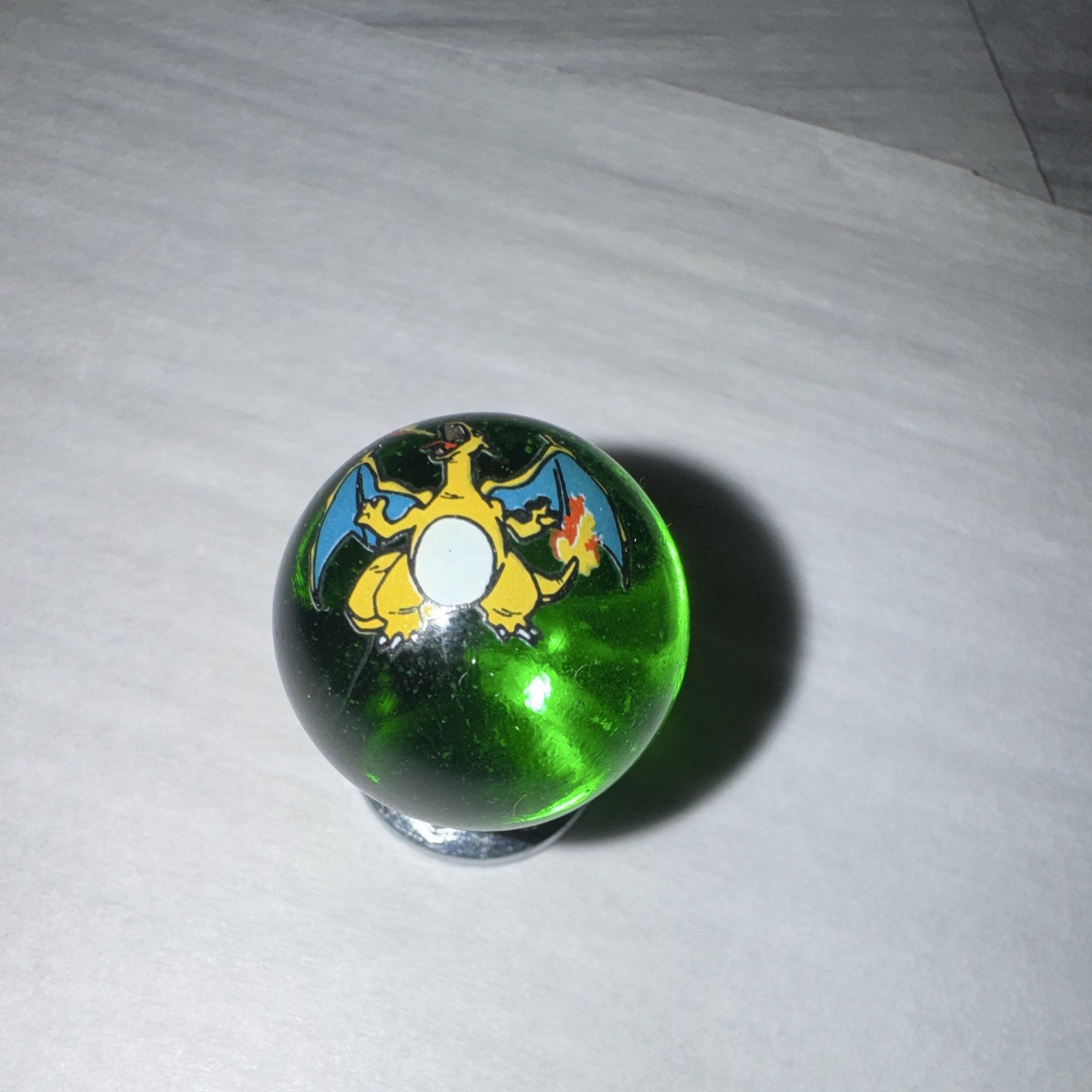 Charizard Marble Collectible Pokémon Marble -green