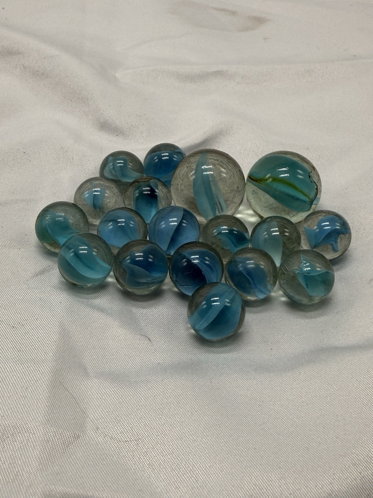 More Than 150 Estate Marbles, Mixed Lot of Various Ages, Makers and Conditions