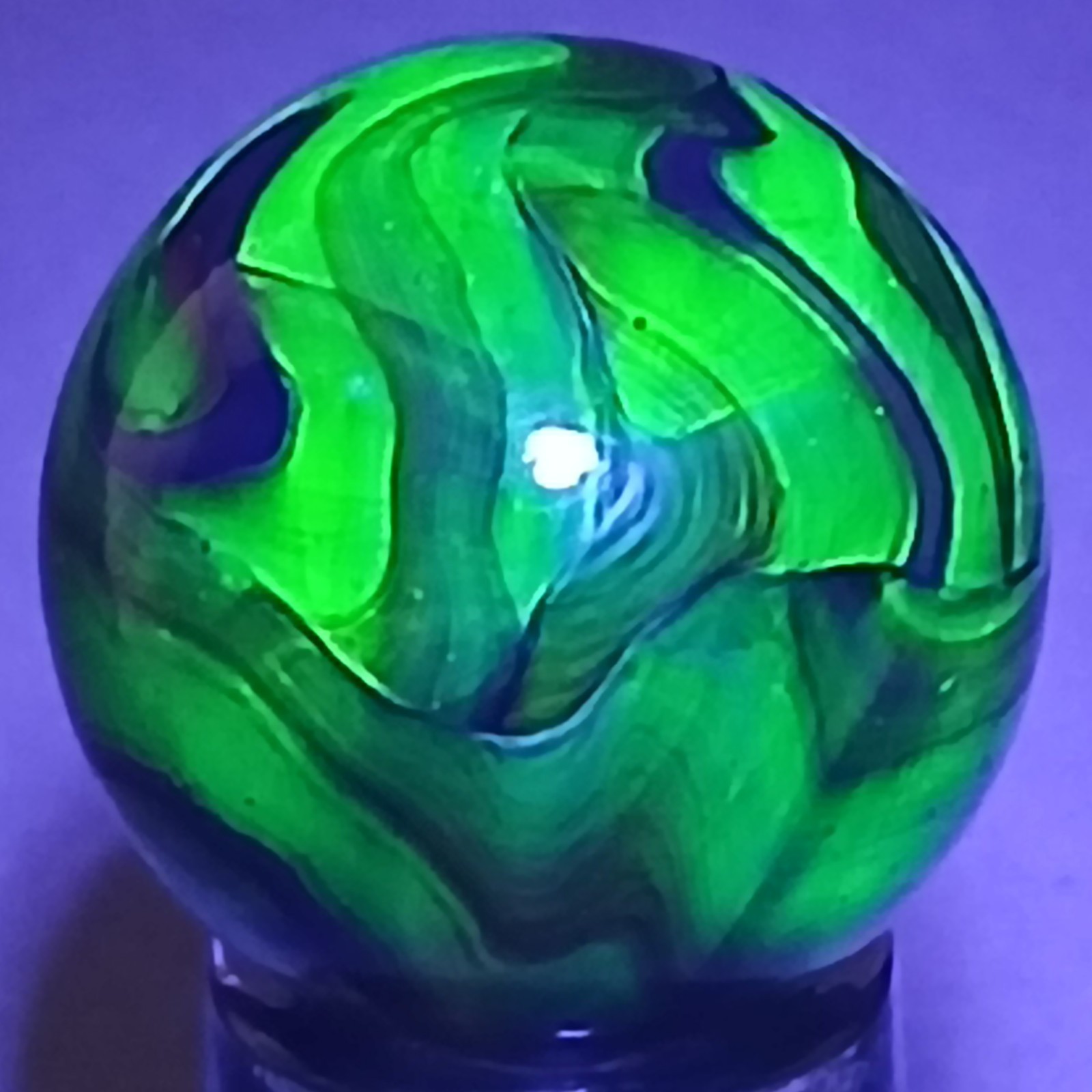 Large UV-Reactive Jabo Special Run .72 Inches Near-Mint Condition