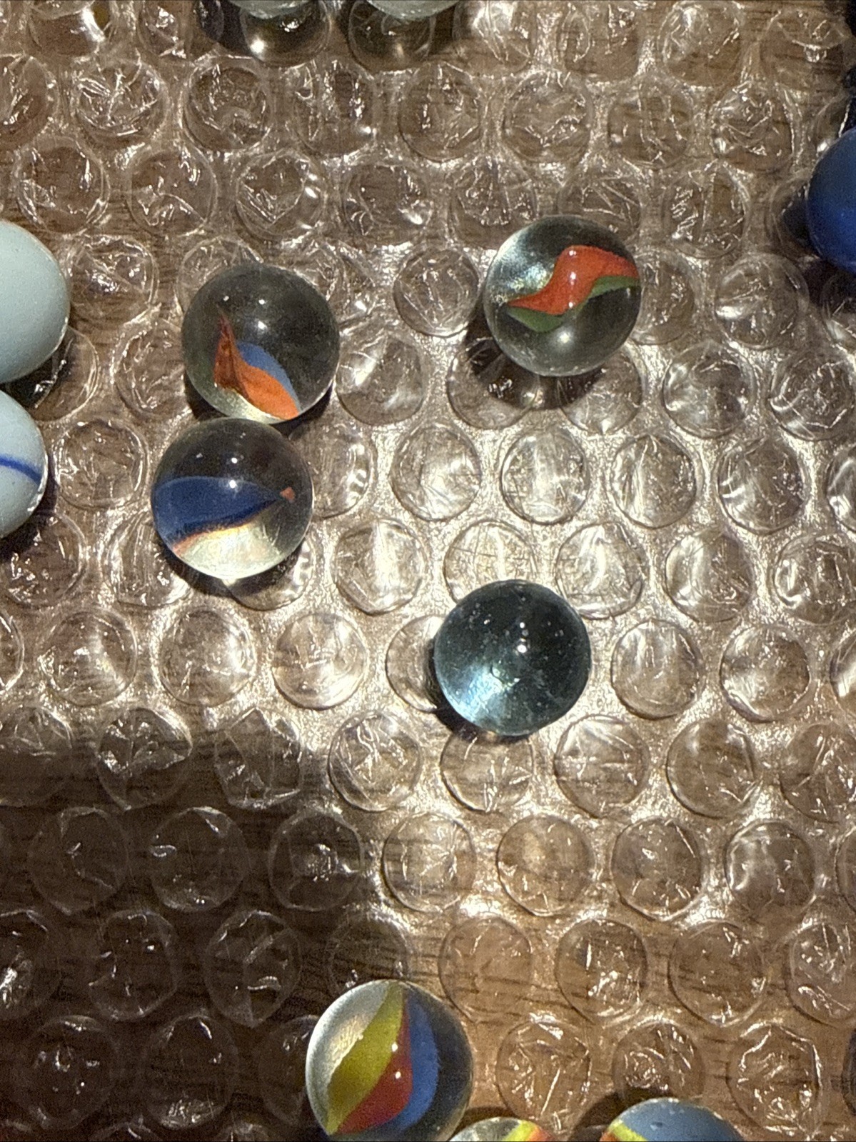 Vintage Estate Marble Lot Mixed Colors & Styles – Beautiful Old Collection 120+