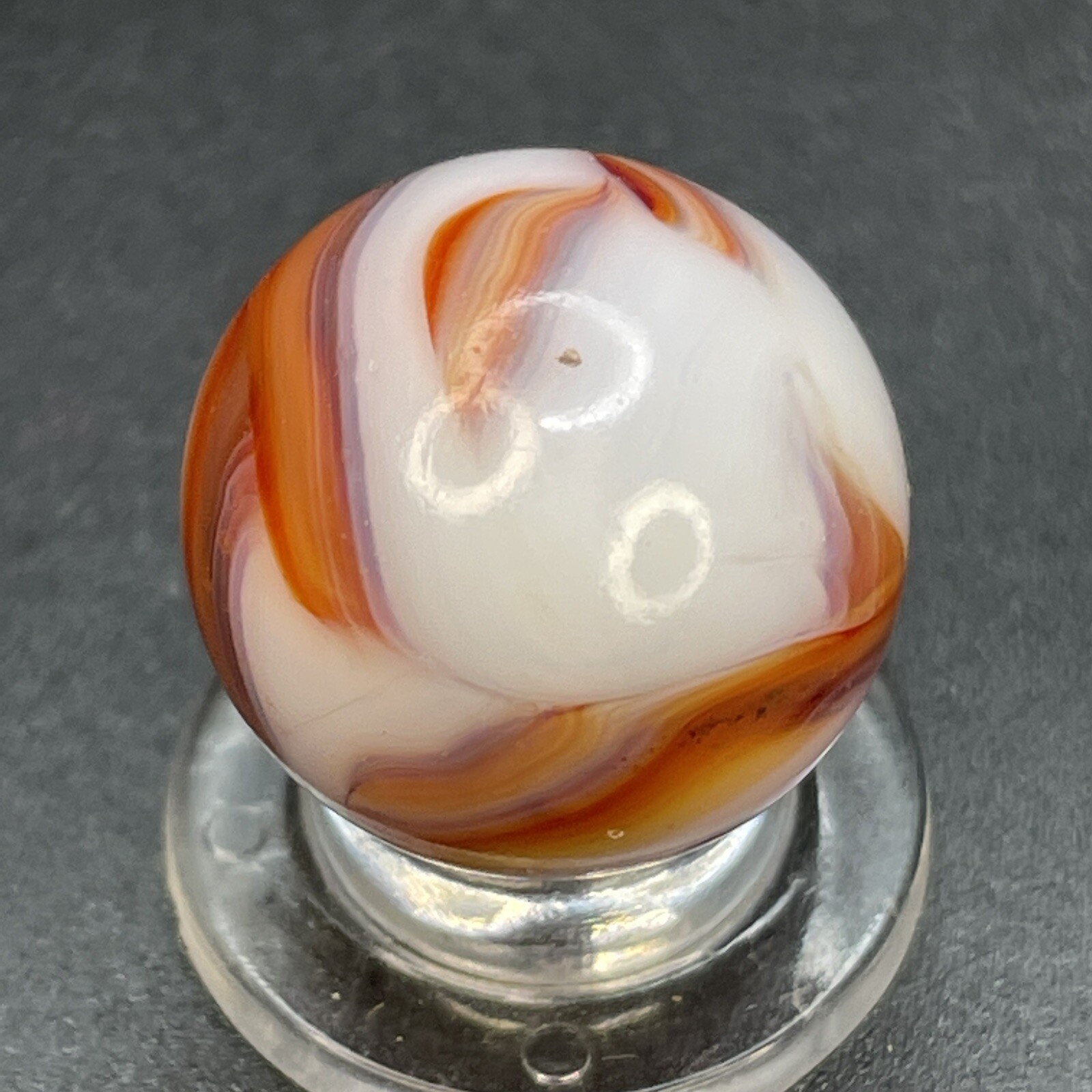 Alley Swirl Marble West Virginia Swirl Marble Vintage Marbles 0.669”