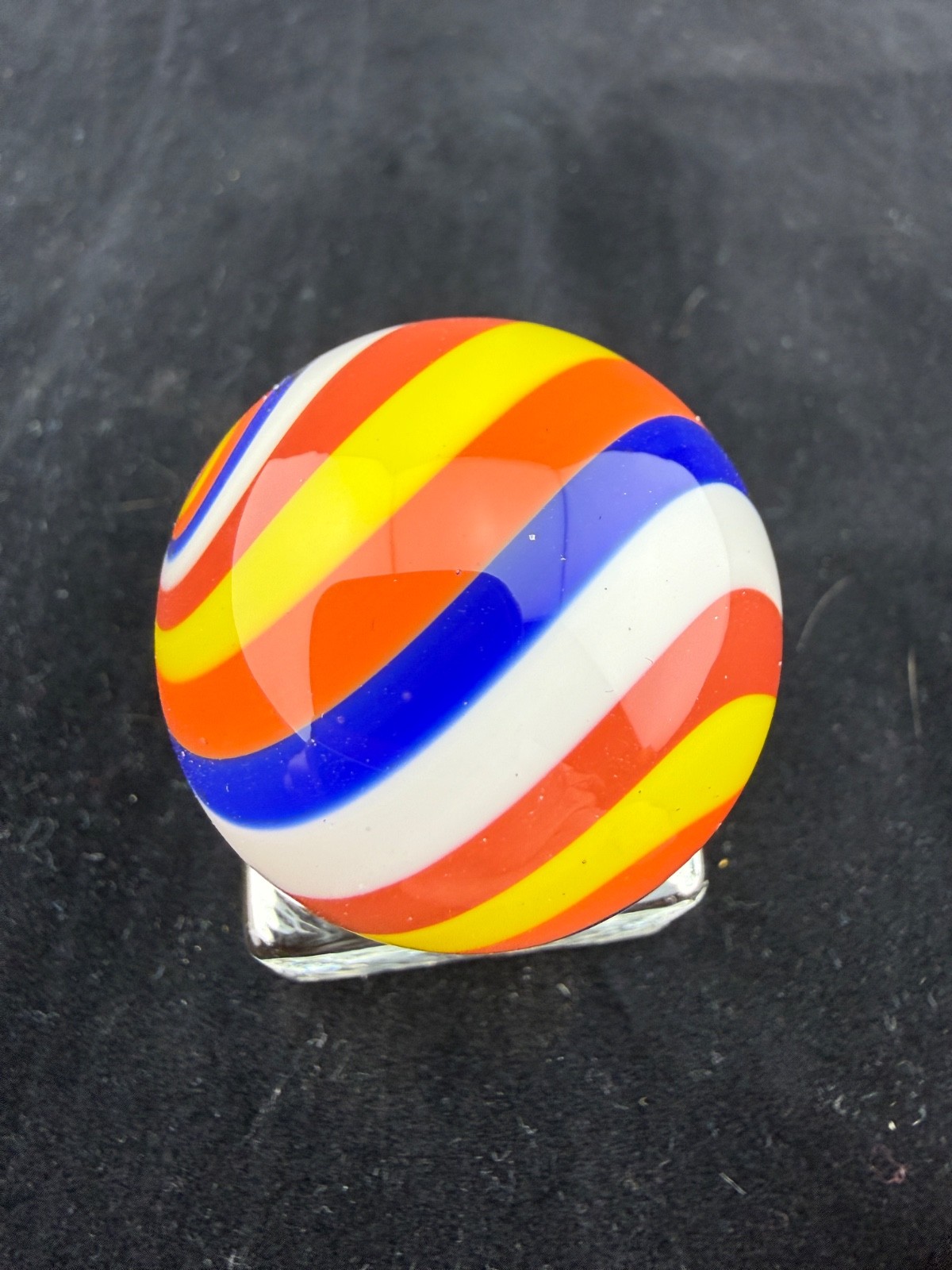 Steve Davis 1 .45″ Color Extravaganza Banded Marble “2004”