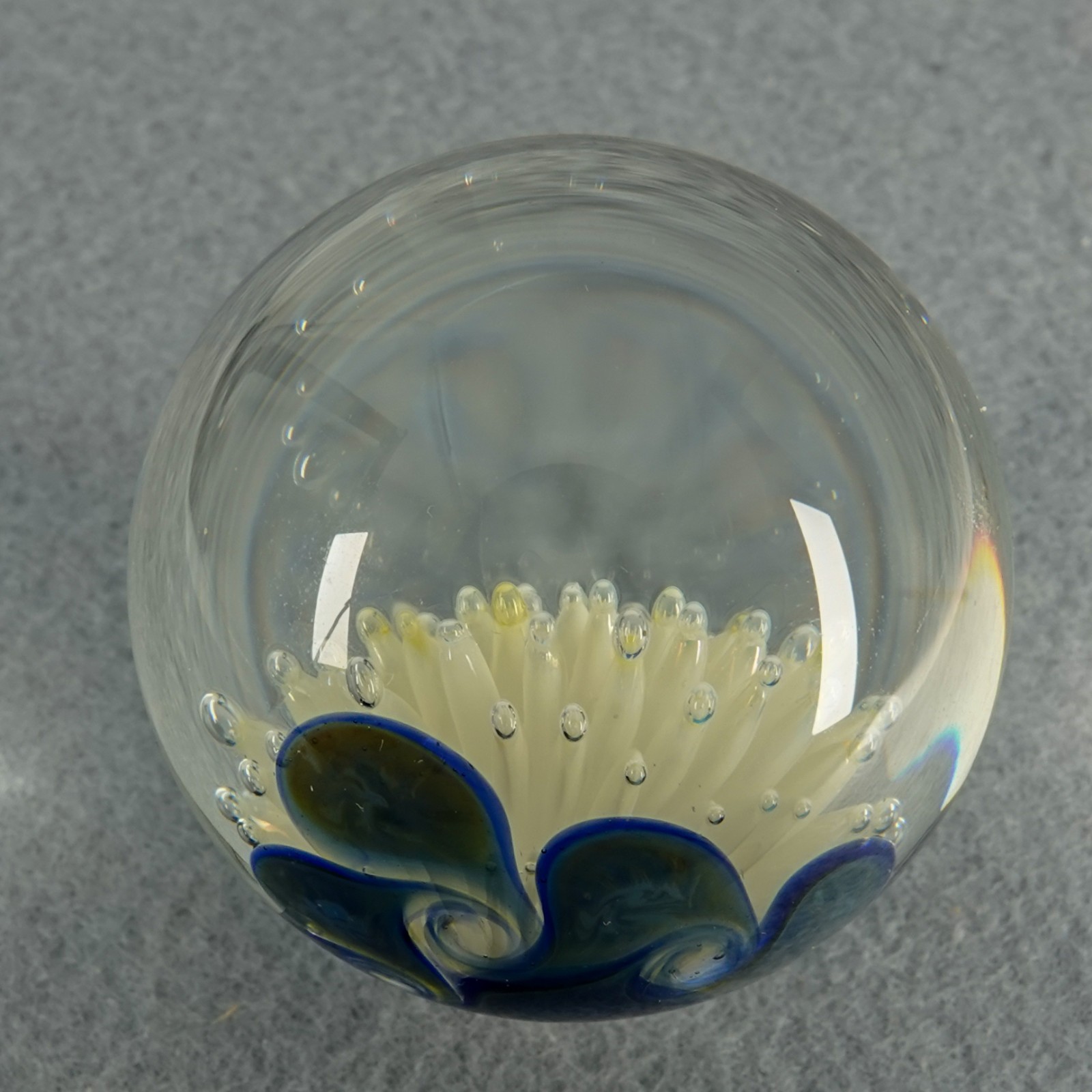 Marbles: CONTEMPORARY HANDMADE, Anakin’s Glass Eye. 1-5/8″. Mint (9.9). (B1064)