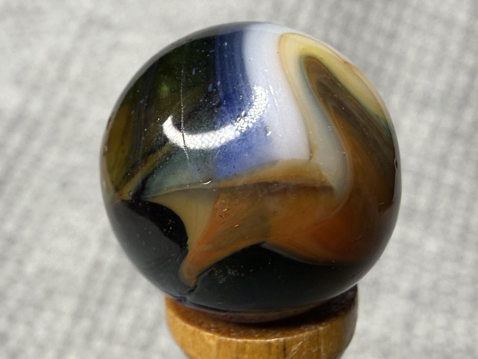 Peltier MC Multi Colored Rainbo Marble .67” NM(+)