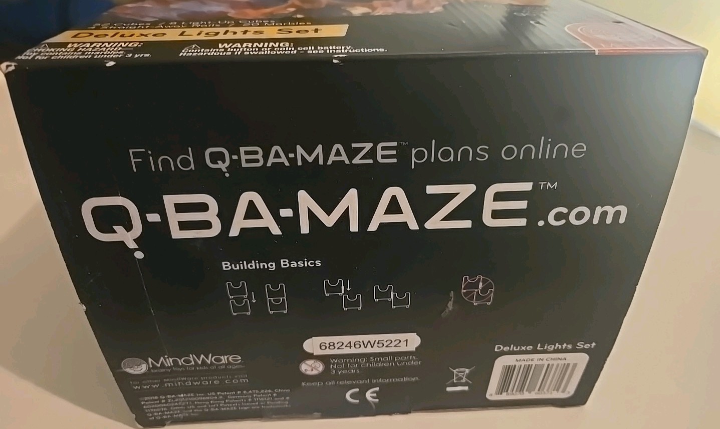 New – MindWare Q-BA-MAZE 2.0 Deluxe Lights Set – Ages 6+ | 1+ players