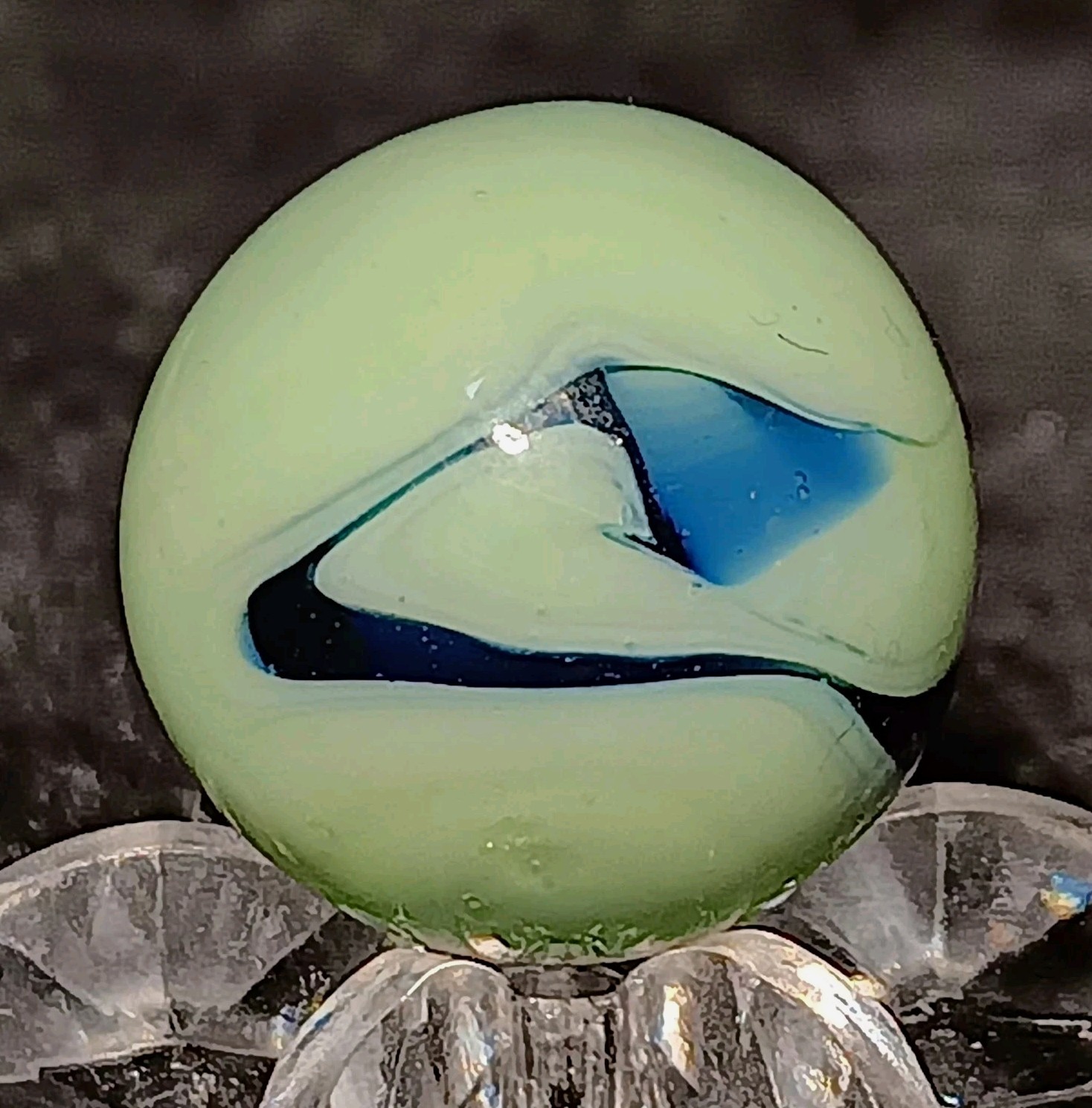 Vintage Ravenswood Swirl Marble. .60″ NM. Unique Example.