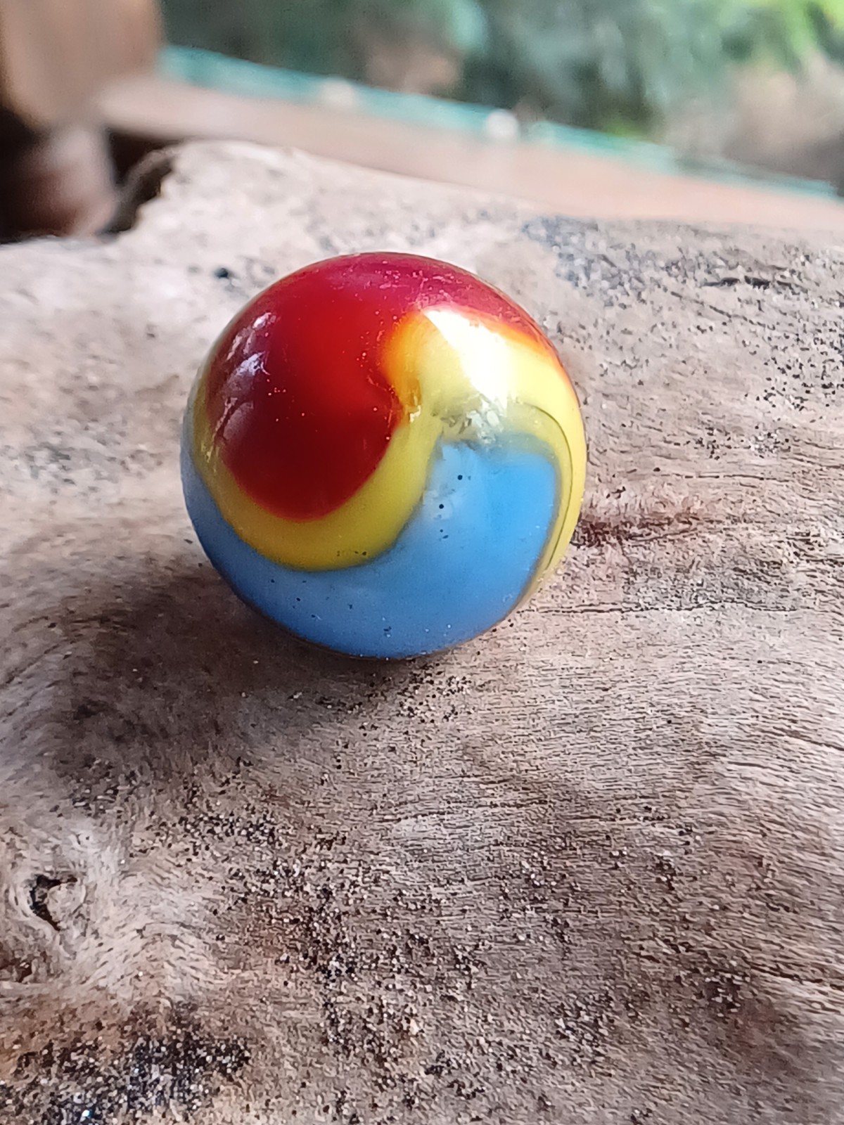 NM+++ .82 1925/35 Akro Superman Marble with magic Superman towel.