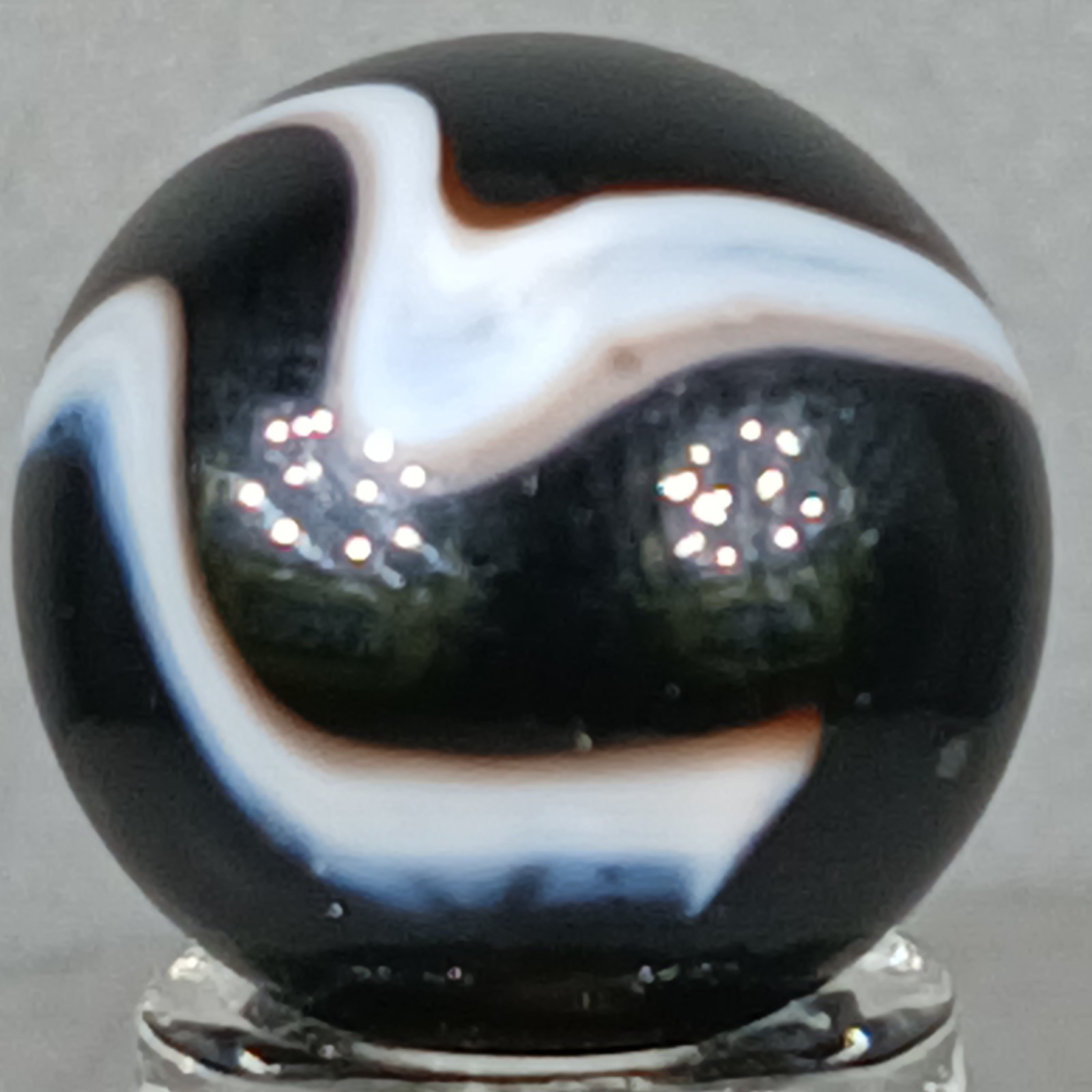 Vacor Zebra Marble .63 Inches Near-Mint Condition Combined Shipping