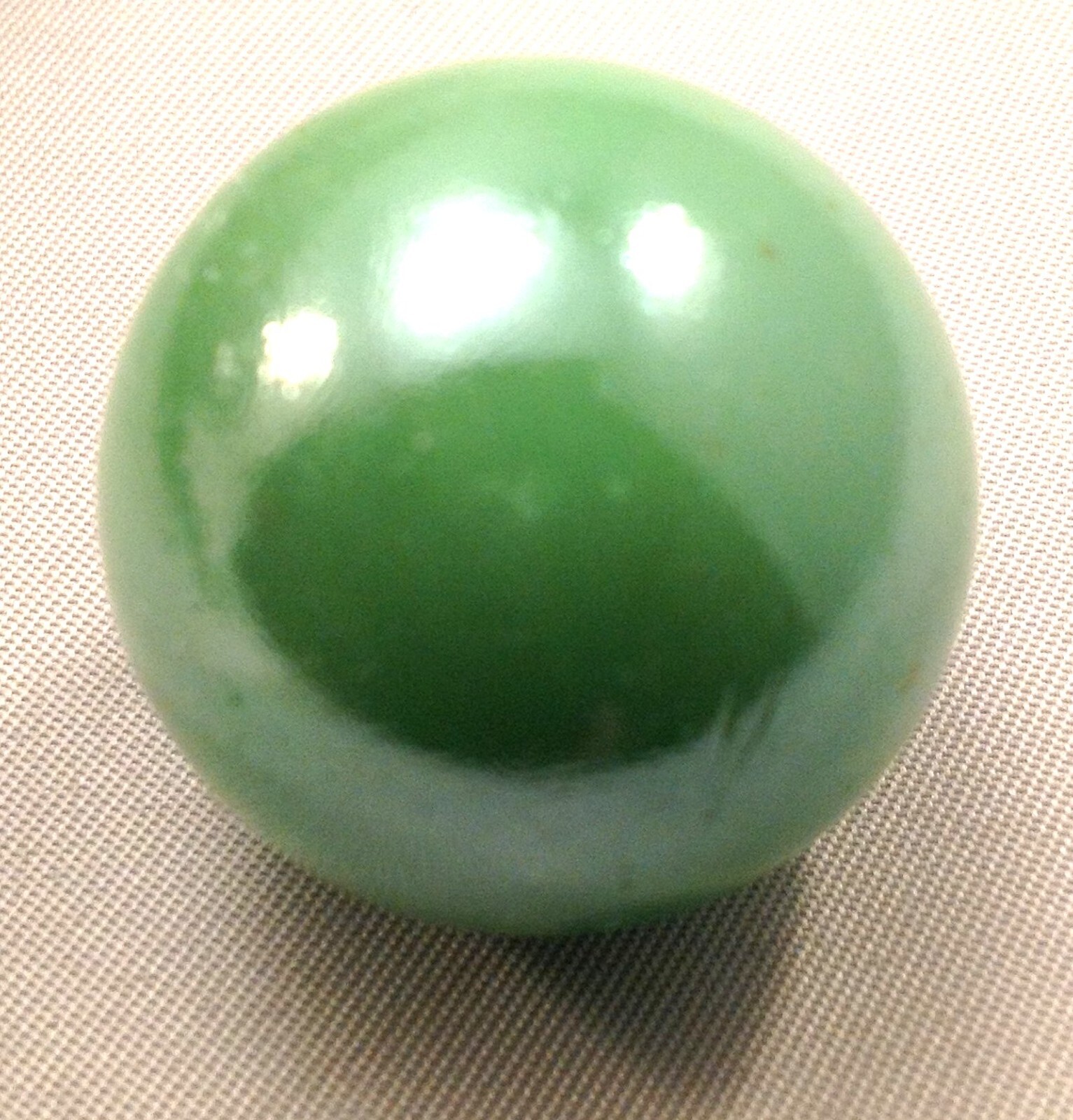 Glass Marbles 1″ – 12oz bag Green Opal Shiny Marbles 16pcs