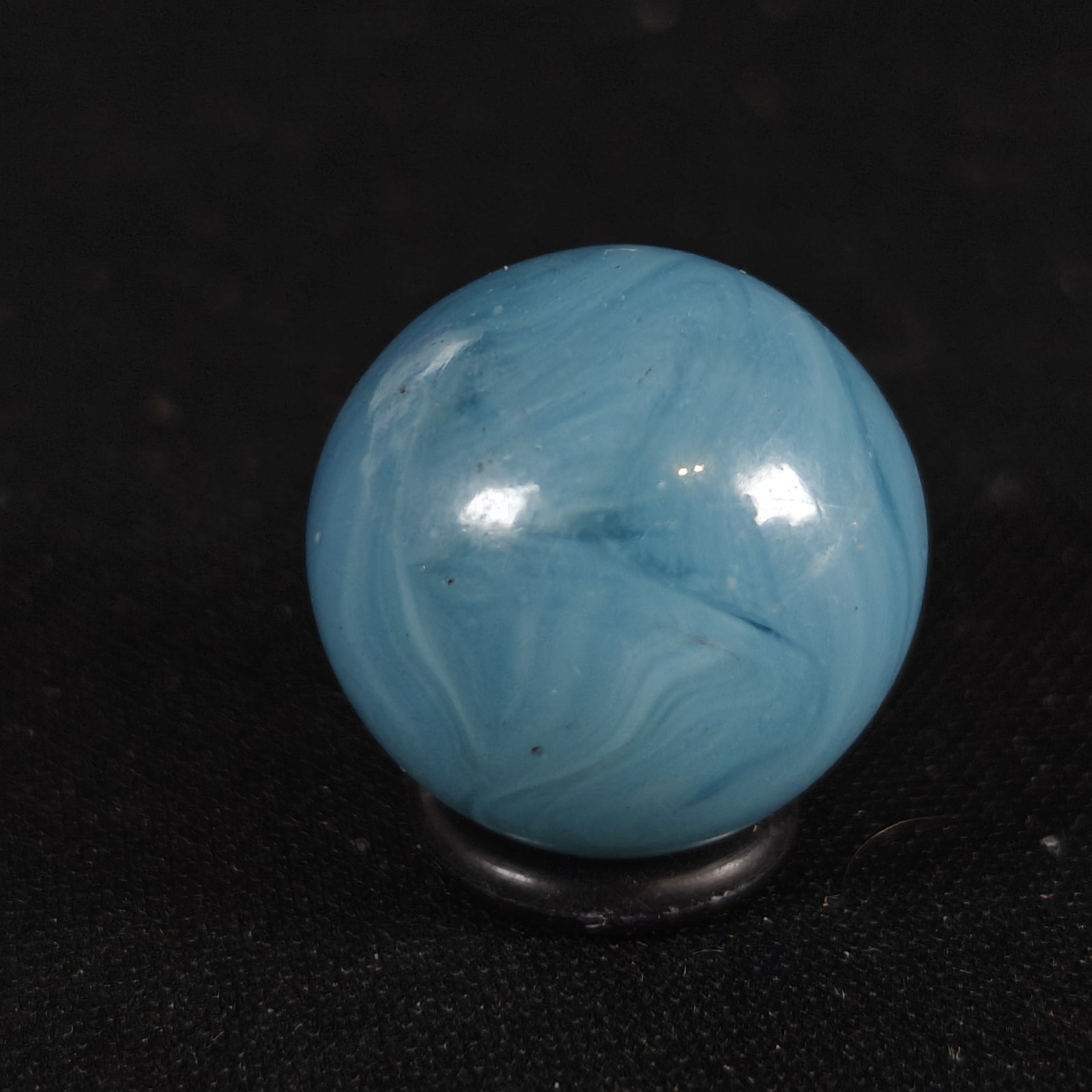 Vintage Marble – West Virginia Swirl Transparent Shooter .75″ Alley