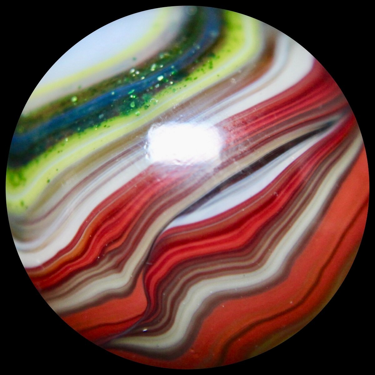 DAS Equinox Marble Collector Series: Radioactive “Christmas” Flame