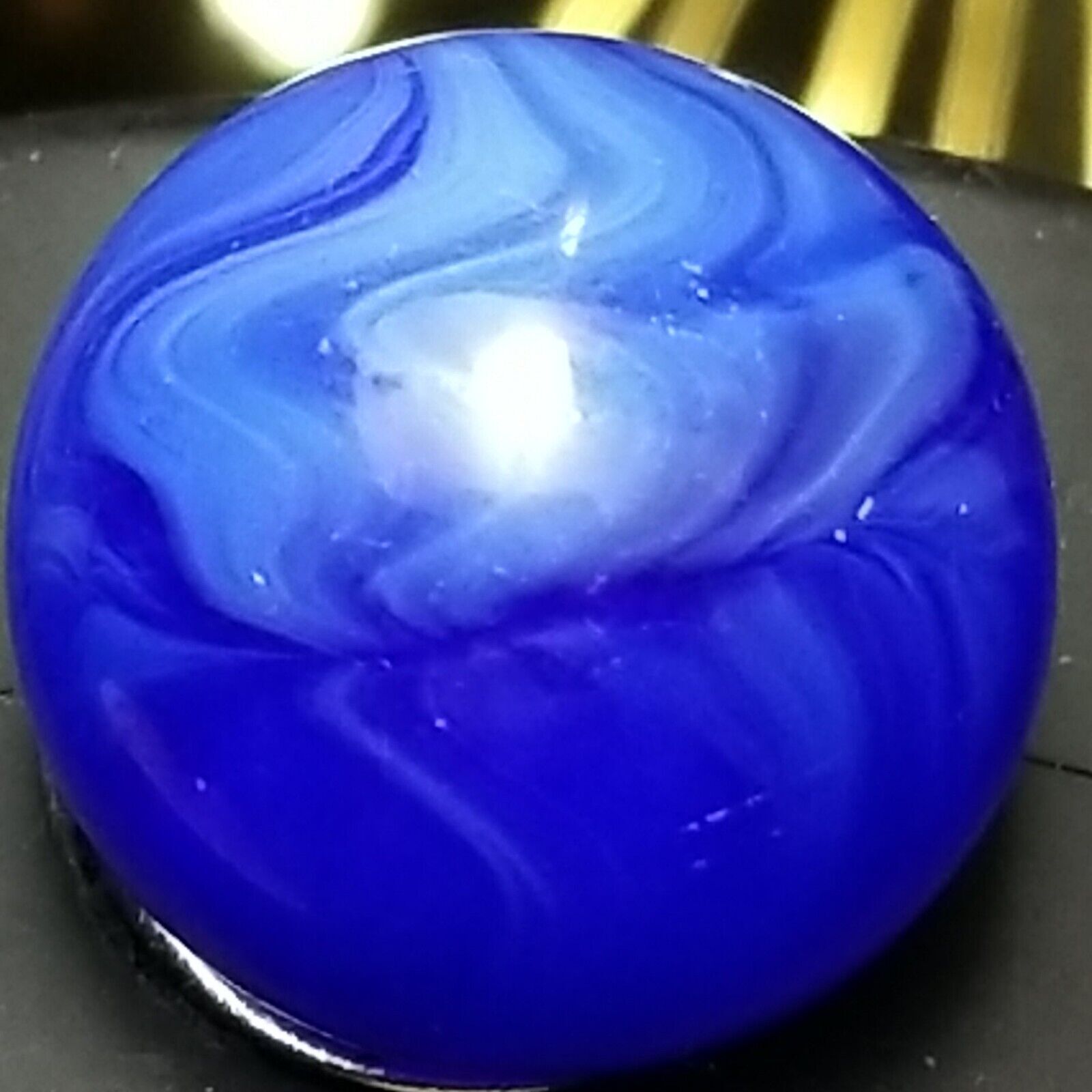 Christensen – Striped Transparent Swirl – 21/32 – Mint Condition